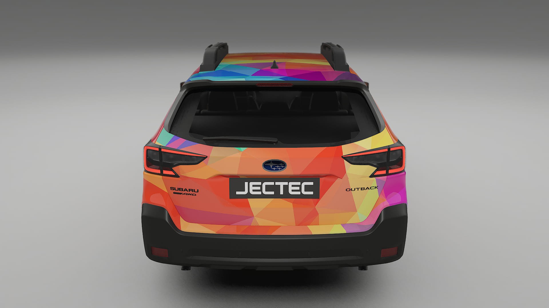 Subaru Outback VI BS facelift LCI VECTOR VIBE Designed Wrap PPF Kit – Printable Polyurethane Film