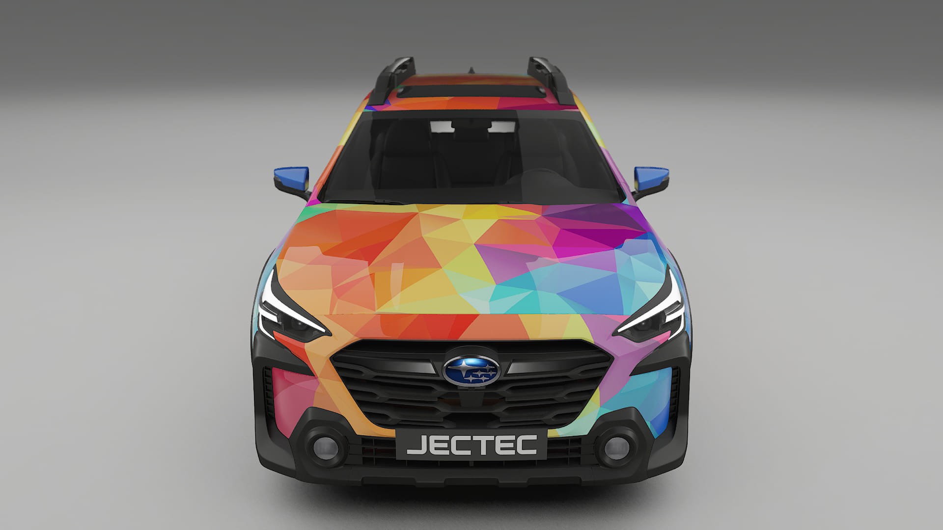 Subaru Outback VI BS facelift LCI VECTOR VIBE Designed Wrap PPF Kit – Printable Polyurethane Film