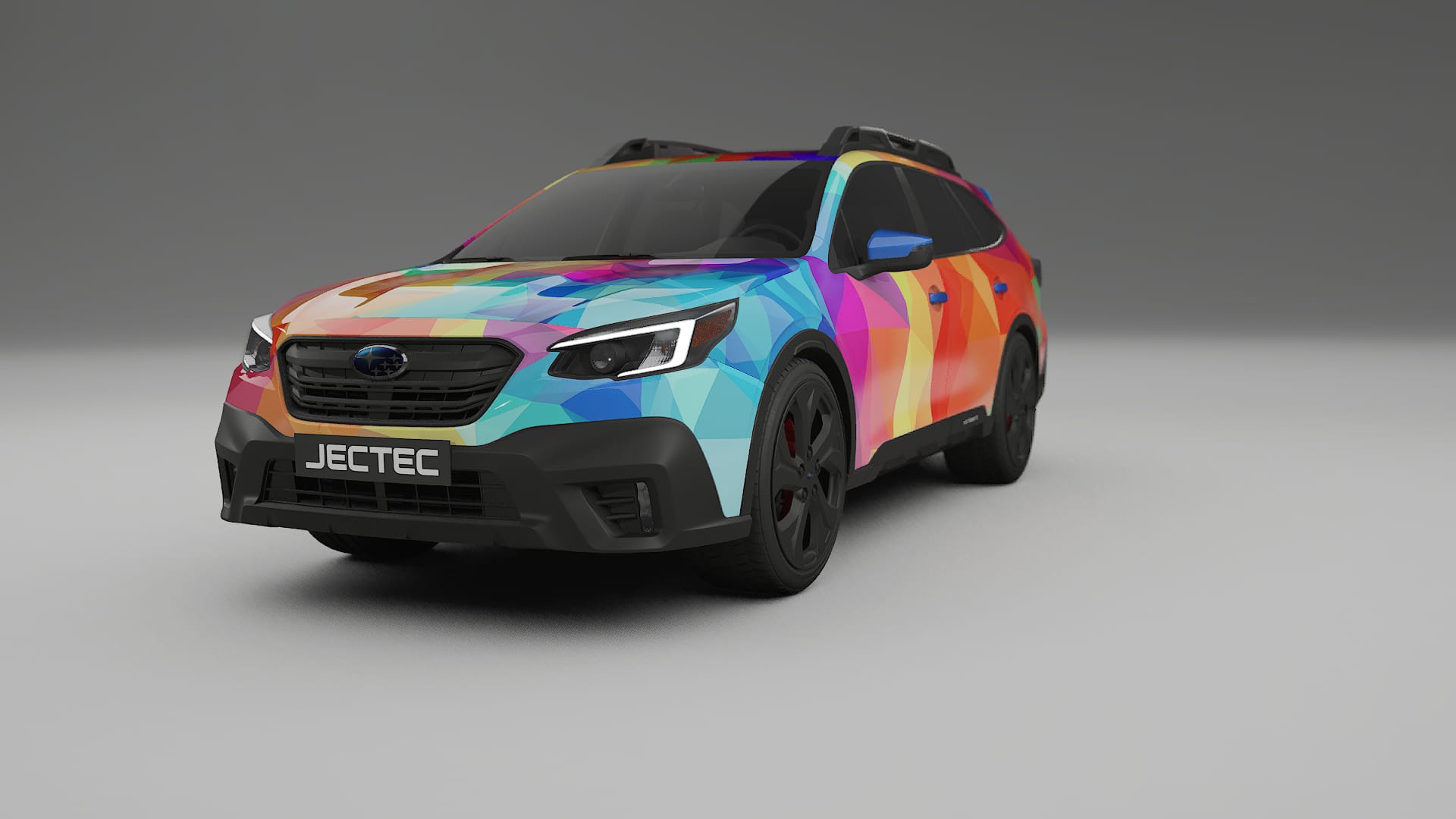 Subaru Outback VI BS prefacelift pre-LCI VECTOR VIBE Designed Wrap PPF Kit – Printable Polyurethane Film