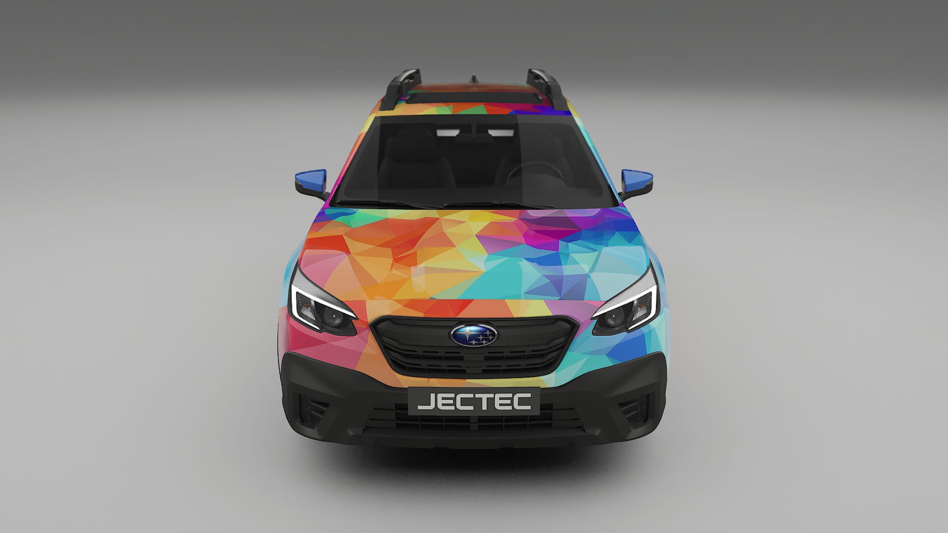 Subaru Outback VI BS prefacelift pre-LCI VECTOR VIBE Designed Wrap PPF Kit – Printable Polyurethane Film