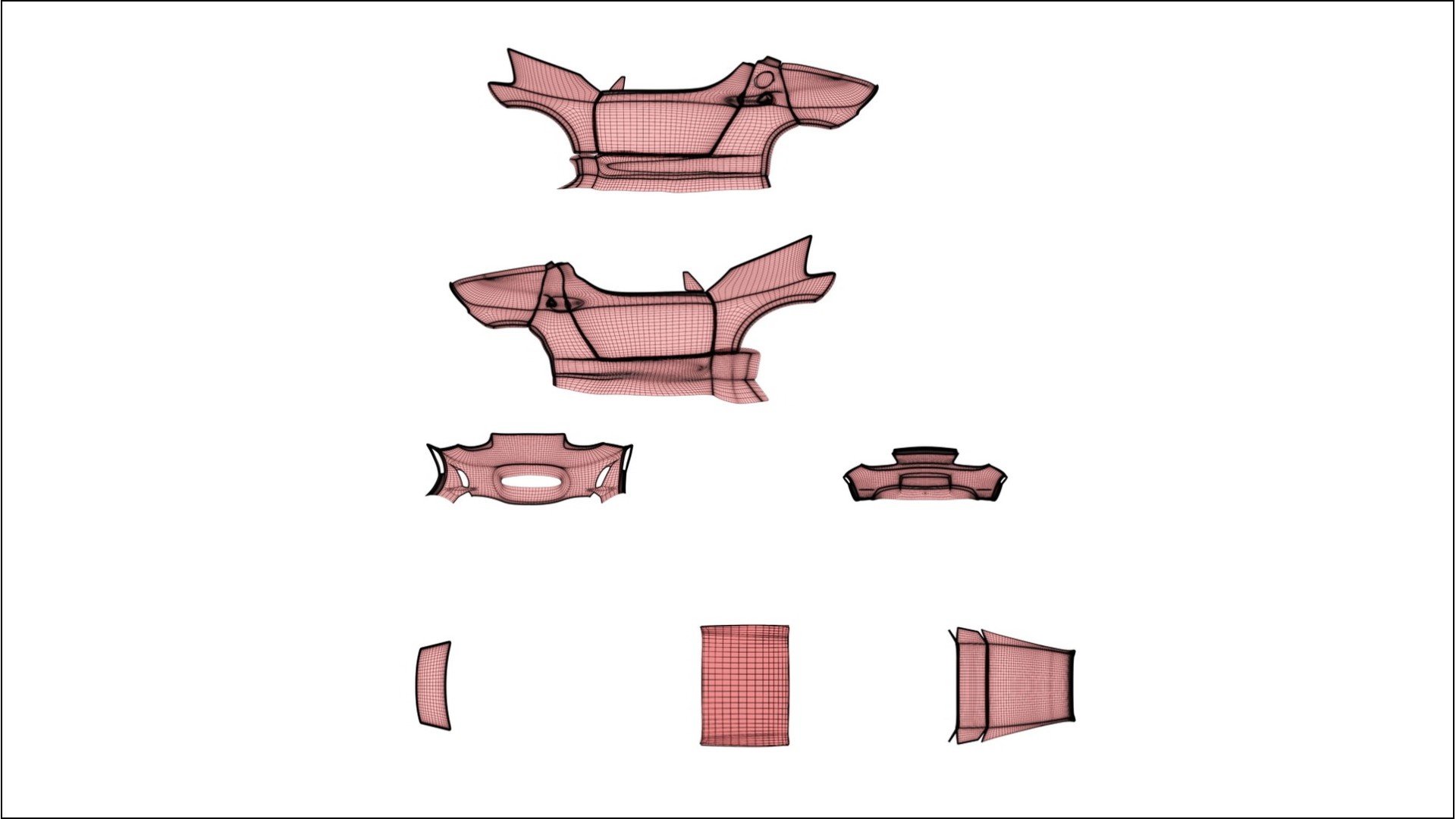 Tesla Roadster 2.5 VECTOR VIBE Designed Wrap PPF Kit – Printable Polyurethane Film 2