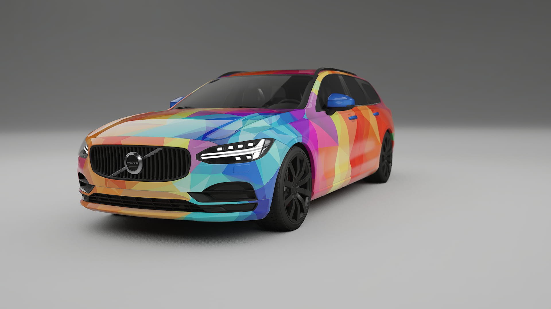 Volvo V90 P5 VECTOR VIBE Designed Wrap PPF Kit – Printable Polyurethane Film