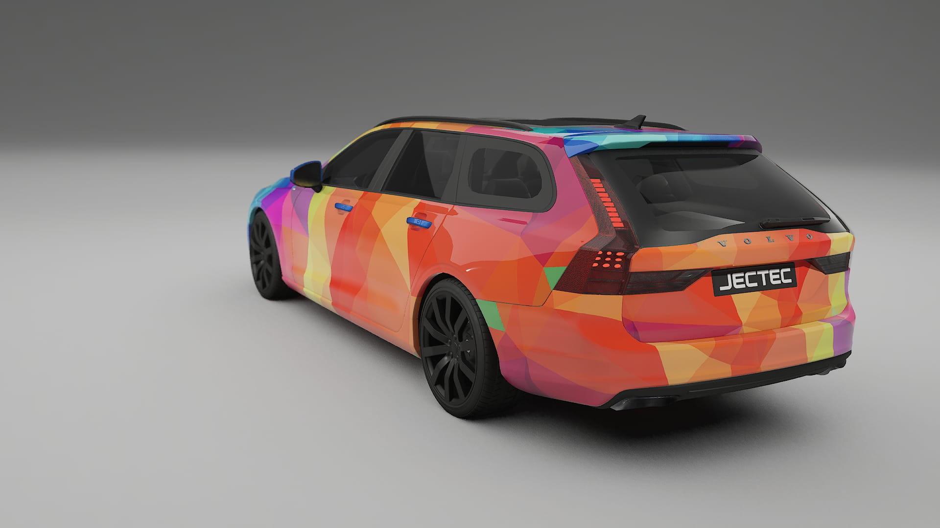 Volvo V90 P5 VECTOR VIBE Designed Wrap PPF Kit – Printable Polyurethane Film