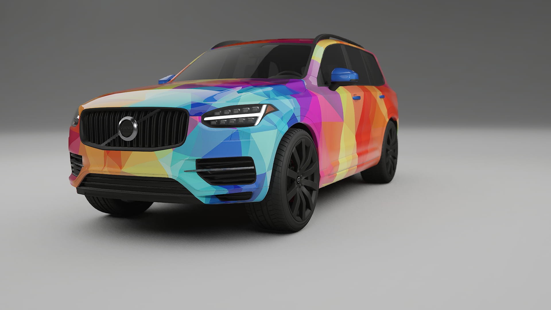Volvo XC90 SPA VECTOR VIBE Designed Wrap PPF Kit – Printable Polyurethane Film
