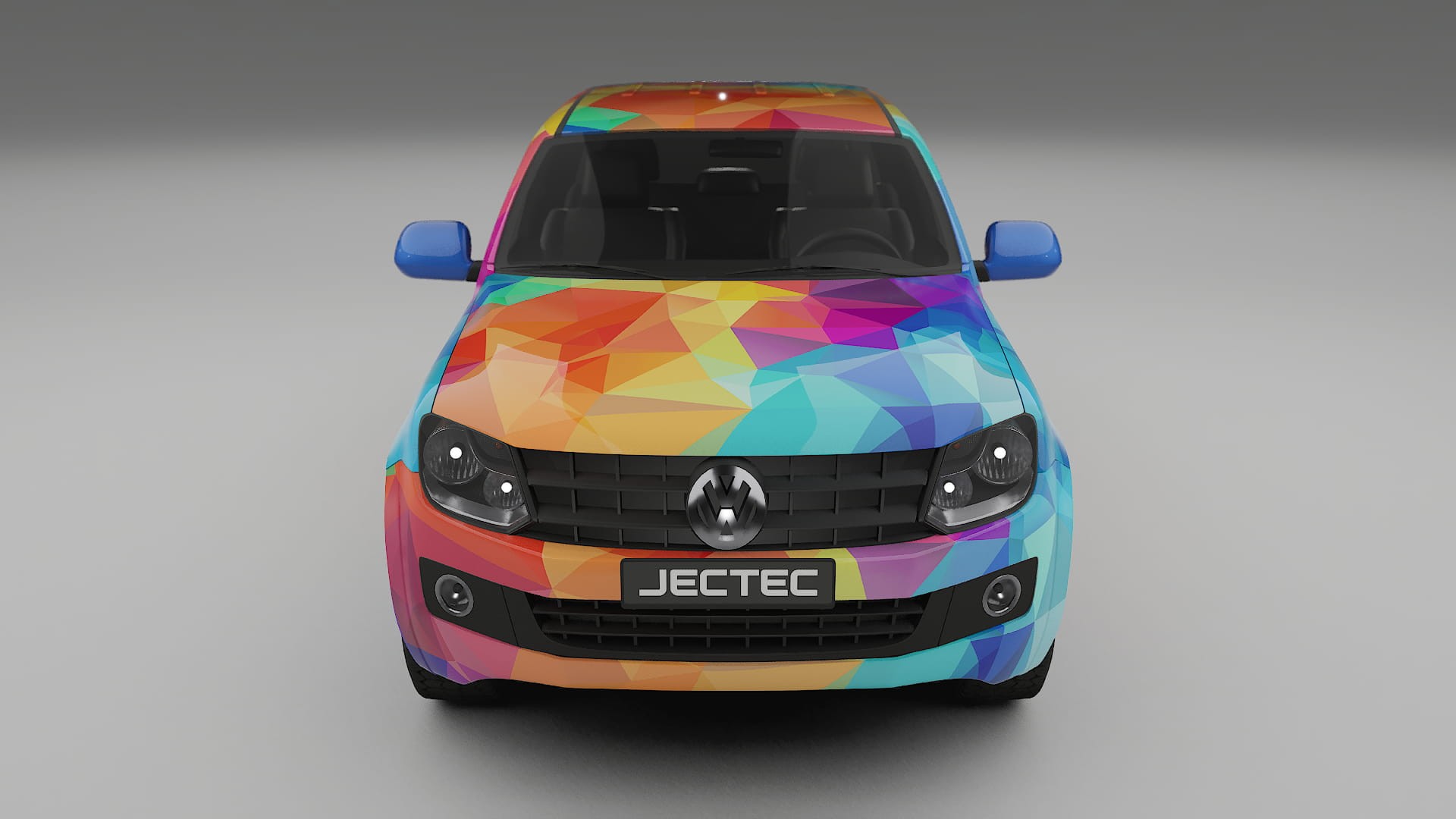 VW Amarok 2H VECTOR VIBE Designed Wrap PPF Kit – Printable Polyurethane Film