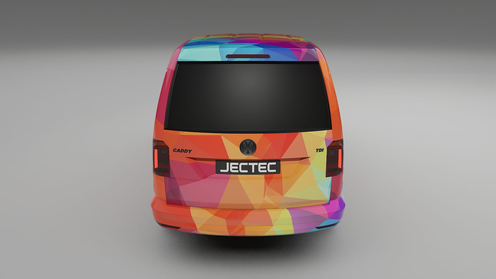 VW Caddy Maxi SB VECTOR VIBE Designed Wrap PPF Kit – Printable Polyurethane Film