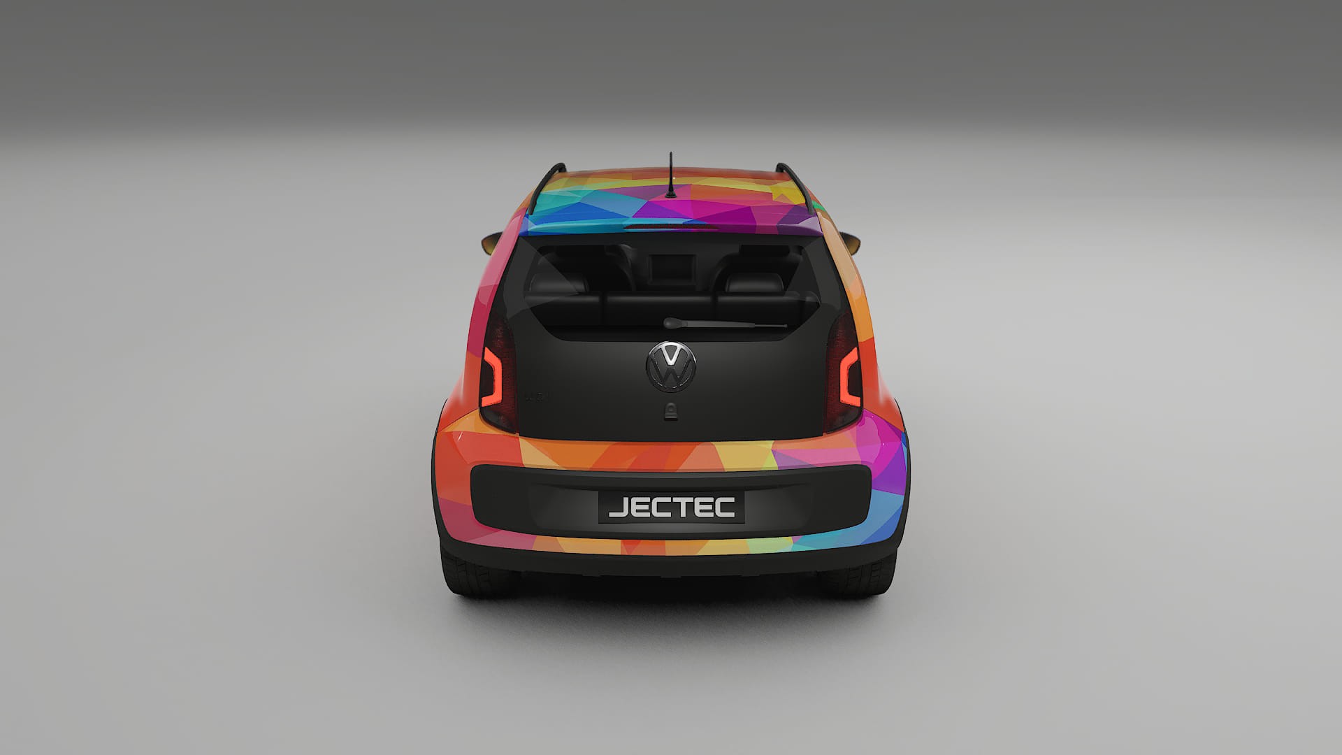 VW Cross Up VECTOR VIBE Designed Wrap PPF Kit – Printable Polyurethane Film