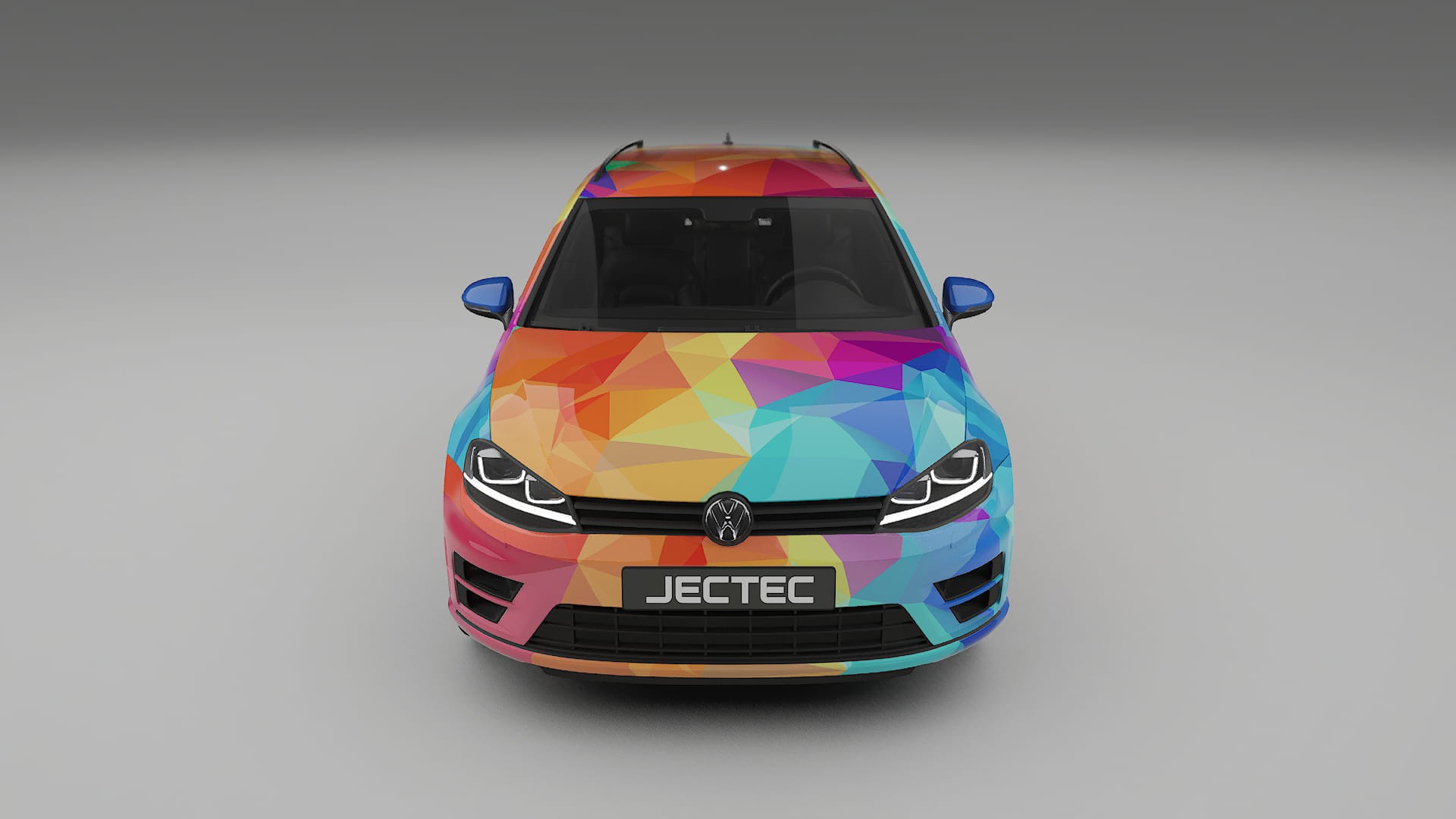 VW Golf Variant Mk7 VECTOR VIBE Designed Wrap PPF Kit – Printable Polyurethane Film