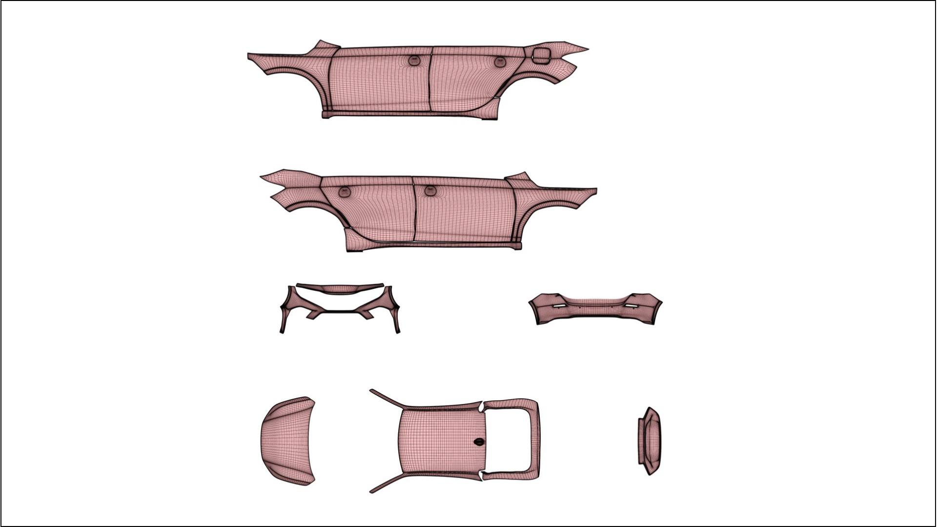 Honda Civic hatchback VECTOR VIBE Designed Wrap PPF Kit – Printable Polyurethane Film 2