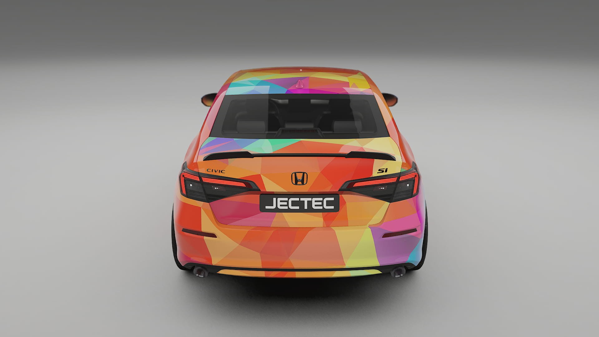 Honda Civic Si VECTOR VIBE Designed Wrap PPF Kit – Printable Polyurethane Film