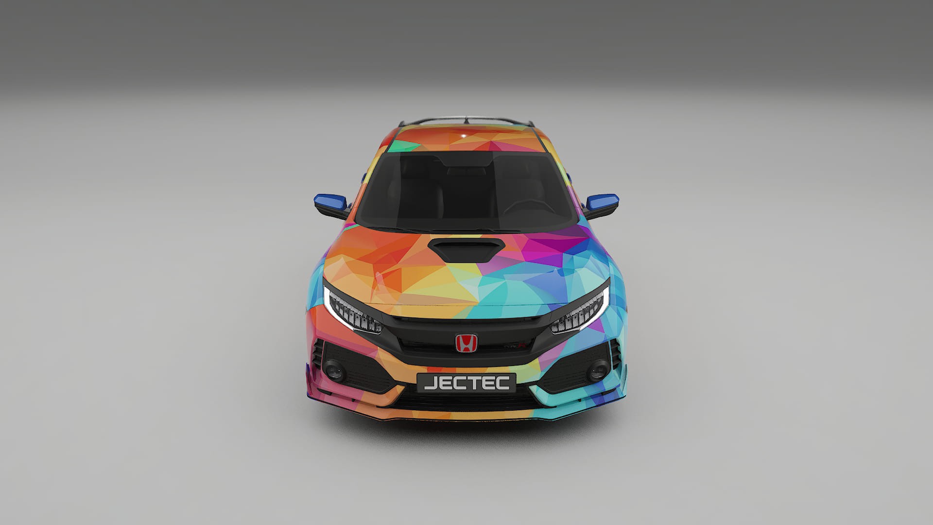 Honda Civic Type-R VECTOR VIBE Designed Wrap PPF Kit – Printable Polyurethane Film