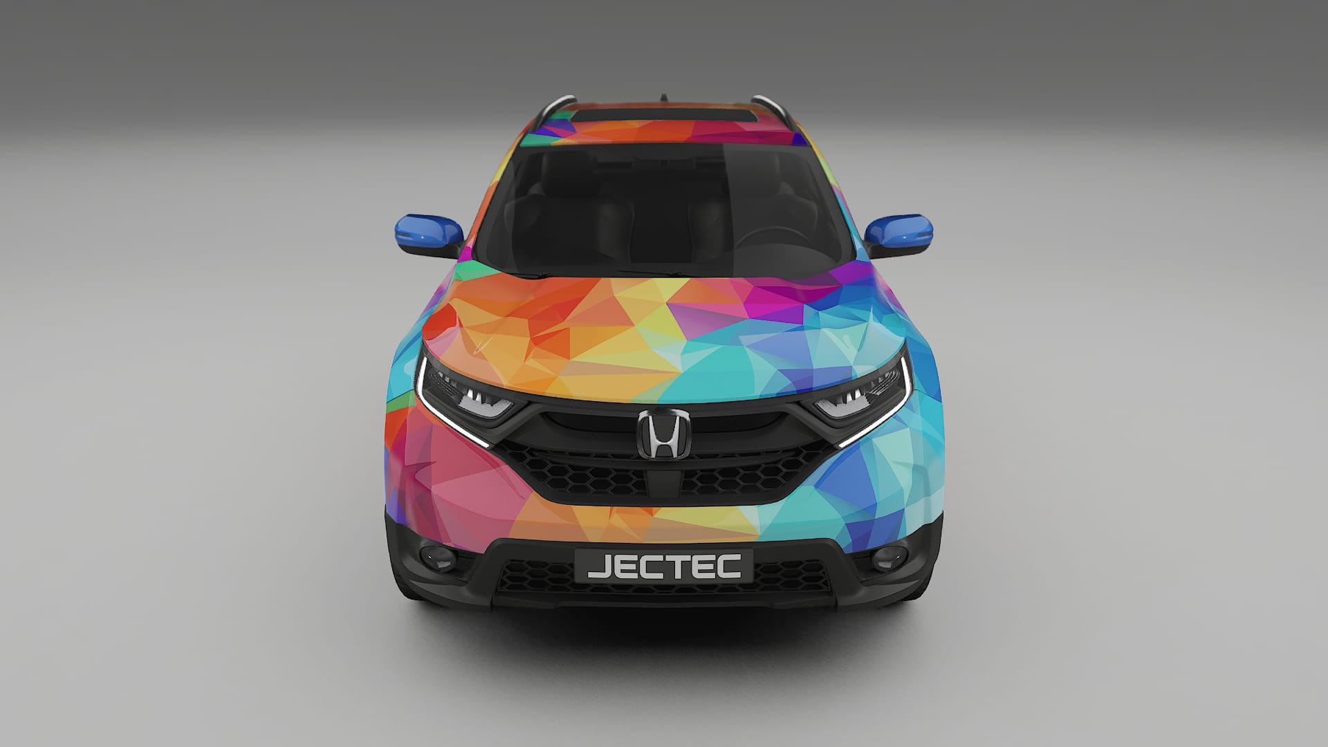 Honda CRV Touring prefacelift pre-LCI VECTOR VIBE Designed Wrap PPF Kit – Printable Polyurethane Film