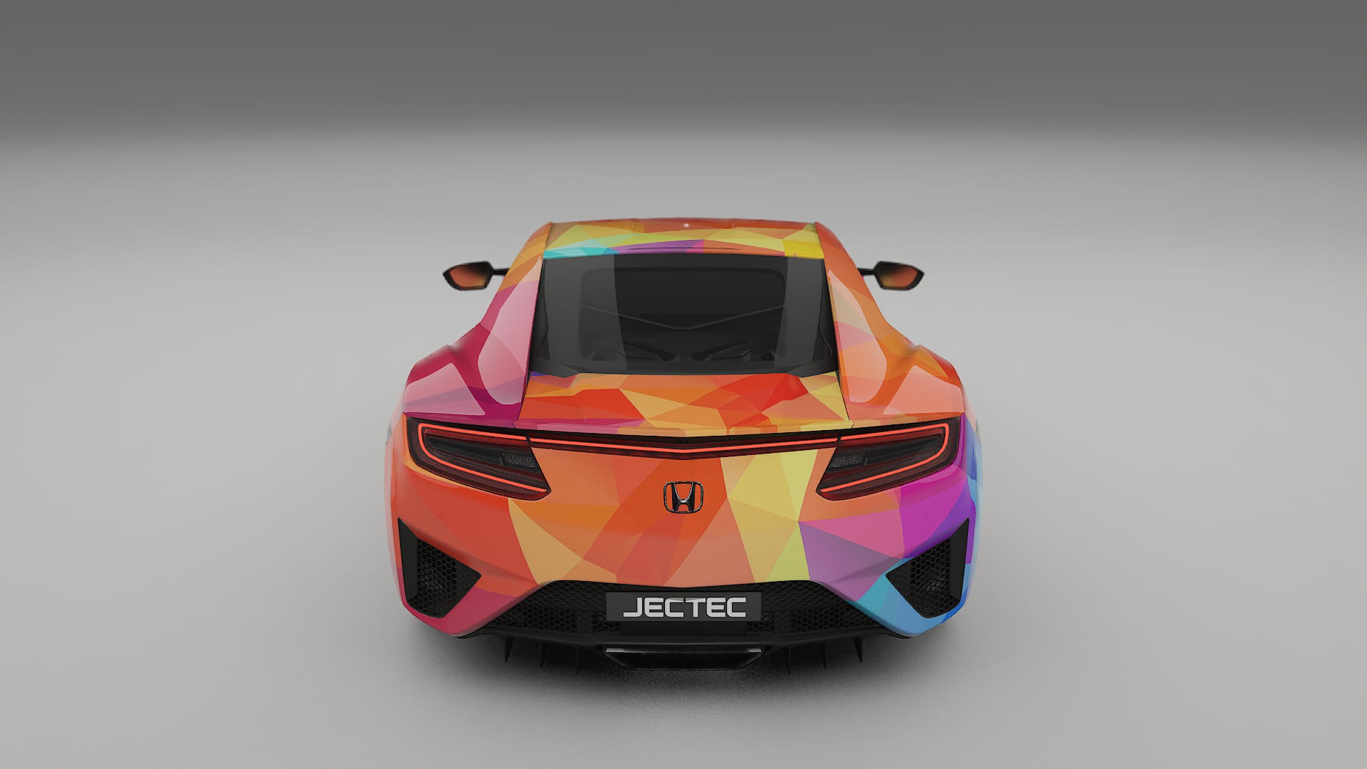 Honda NSX prefacelift pre-LCI VECTOR VIBE Designed Wrap PPF Kit – Printable Polyurethane Film