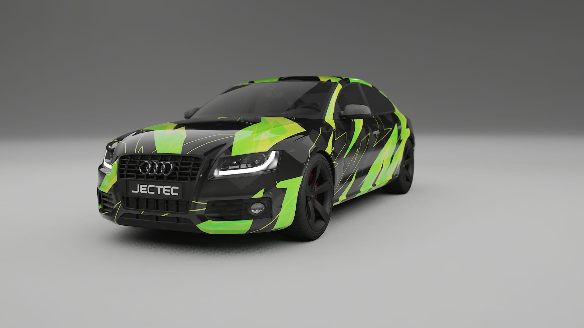 Audi A5 8T Sportback prefacelift pre-LCI NINJA TURTLES Designed Wrap PPF Kit – Printable Polyurethane Film