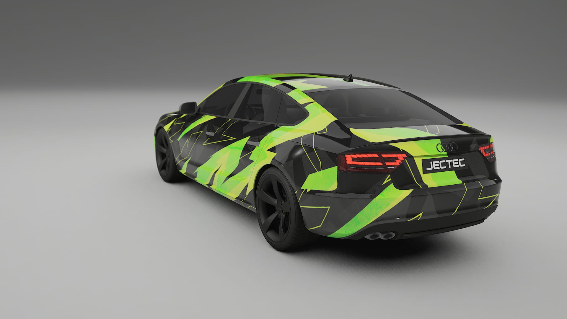 Audi A5 8T Sportback prefacelift pre-LCI NINJA TURTLES Designed Wrap PPF Kit – Printable Polyurethane Film