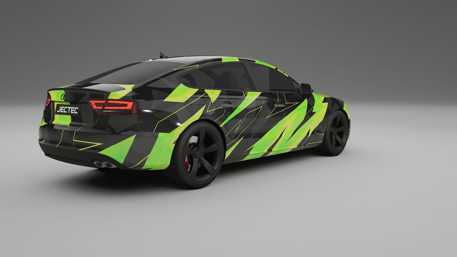 Audi A5 8T Sportback prefacelift pre-LCI NINJA TURTLES Designed Wrap PPF Kit – Printable Polyurethane Film