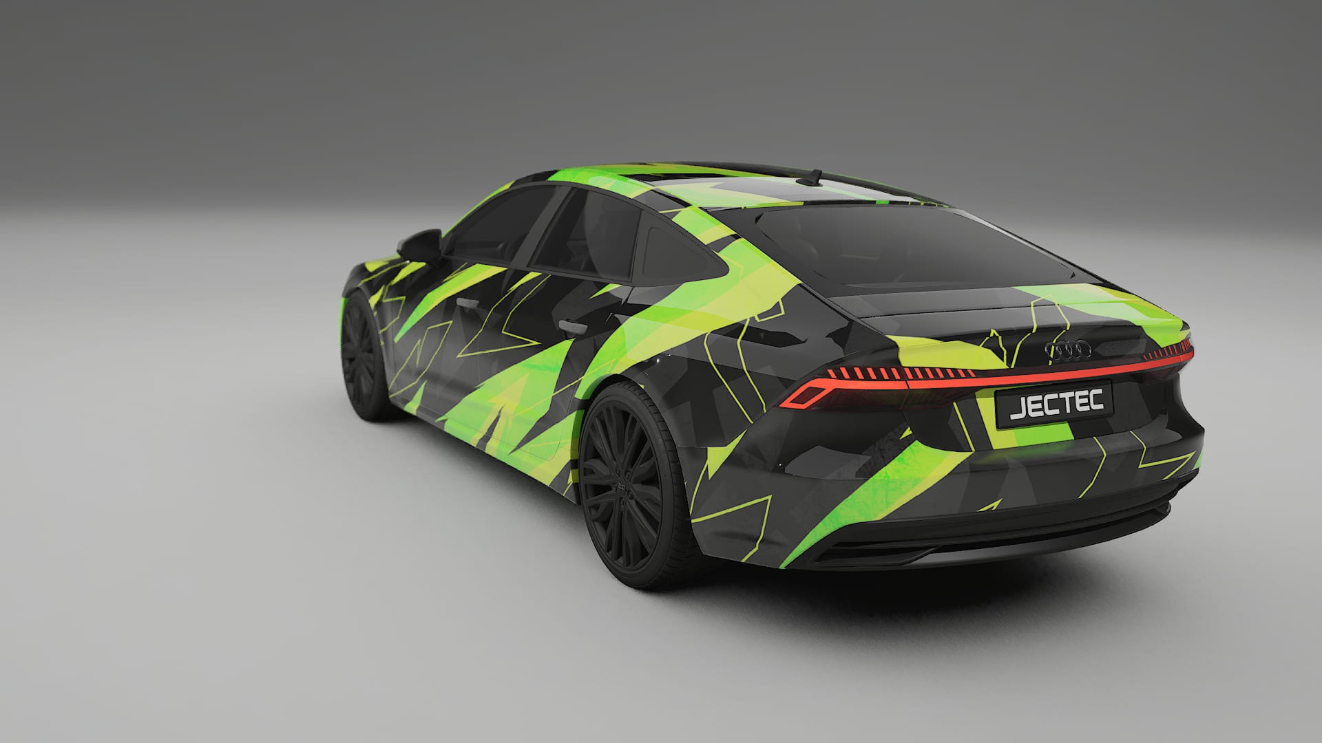 Audi A7 C8 Sportback prefacelift pre-LCI NINJA TURTLES Designed Wrap PPF Kit – Printable Polyurethane Film