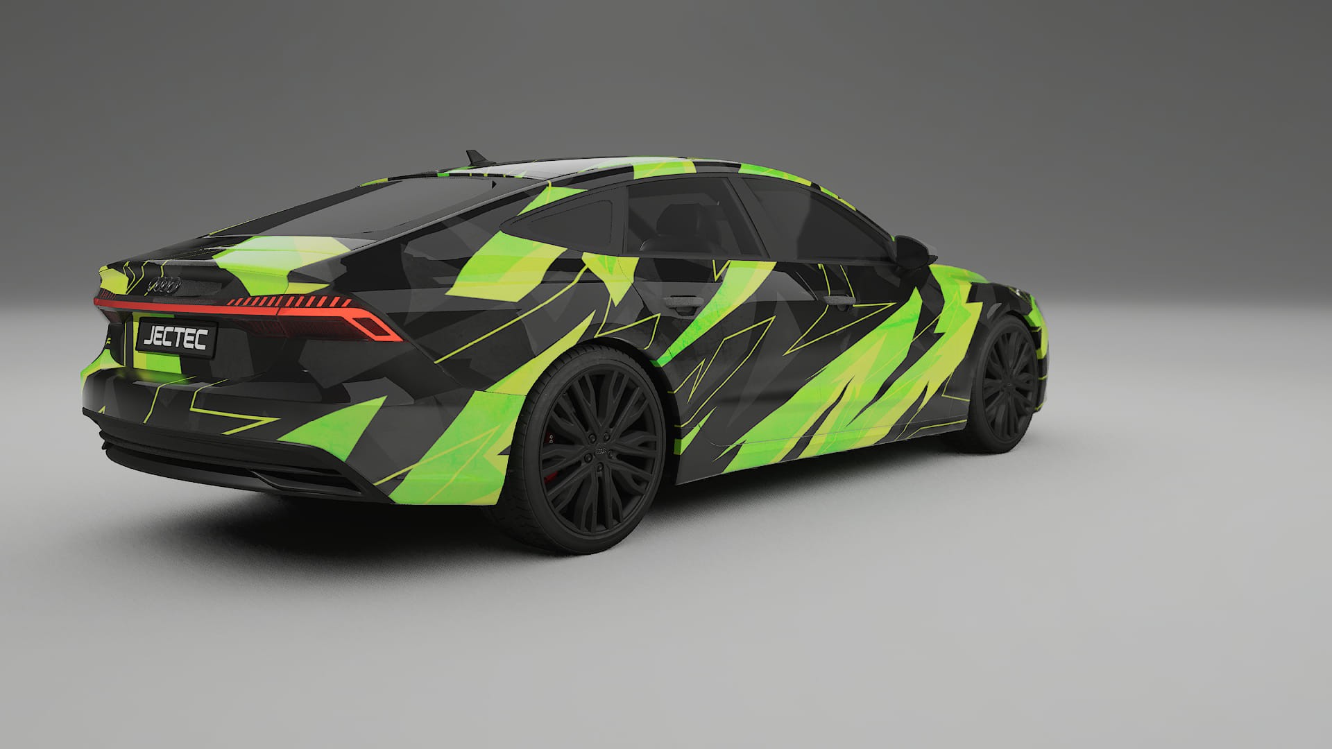 Audi A7 C8 Sportback prefacelift pre-LCI NINJA TURTLES Designed Wrap PPF Kit – Printable Polyurethane Film