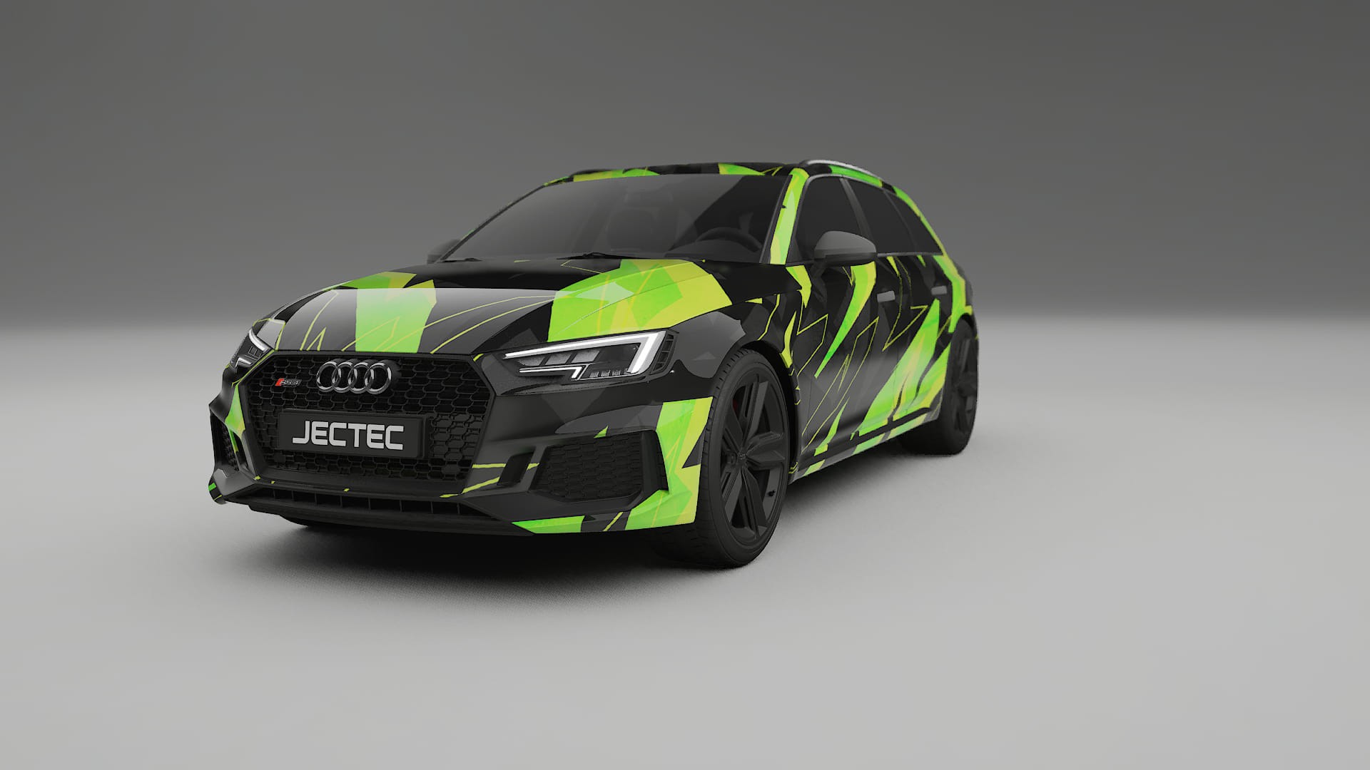 Audi RS4 Avant B9 prefacelift pre-LCI NINJA TURTLES Designed Wrap PPF Kit – Printable Polyurethane Film