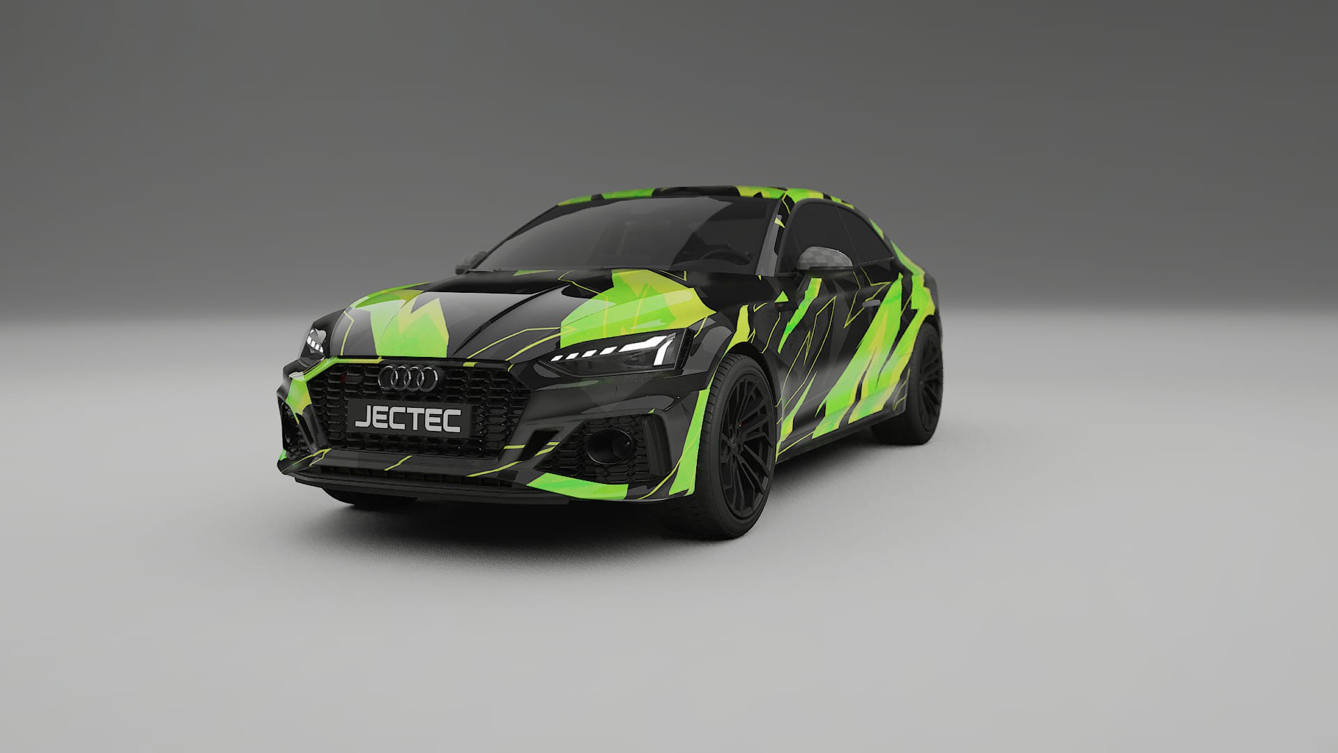 Audi RS5 Coupe B9 facelift pre-LCI NINJA TURTLES Designed Wrap PPF Kit – Printable Polyurethane Film