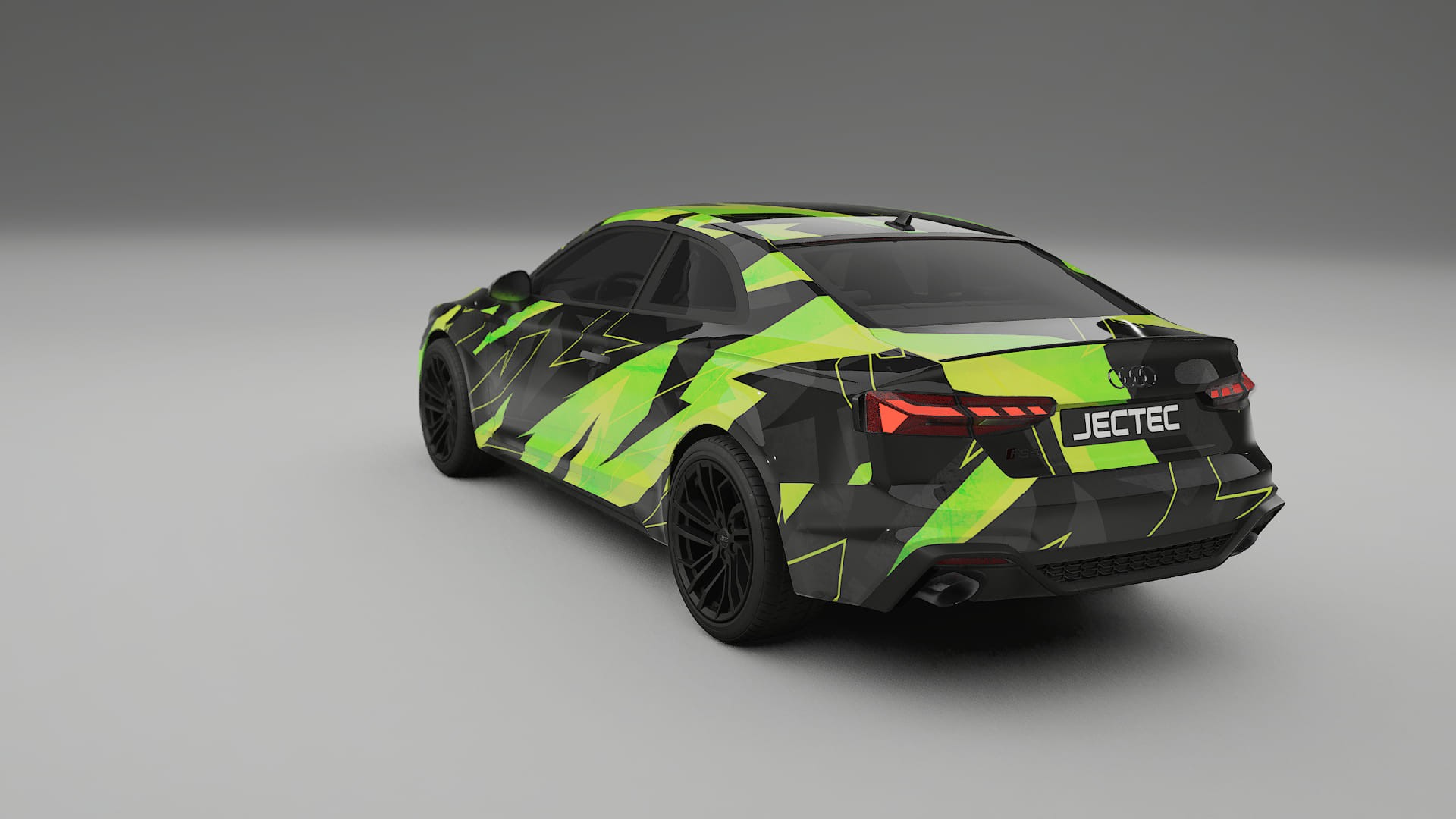 Audi RS5 Coupe B9 facelift pre-LCI NINJA TURTLES Designed Wrap PPF Kit – Printable Polyurethane Film