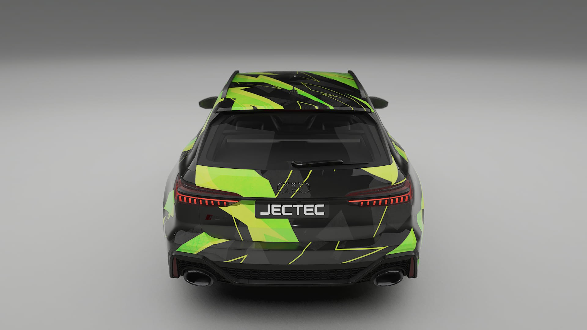 Audi RS6 Avant C8 facelift LCI NINJA TURTLES Designed Wrap PPF Kit – Printable Polyurethane Film