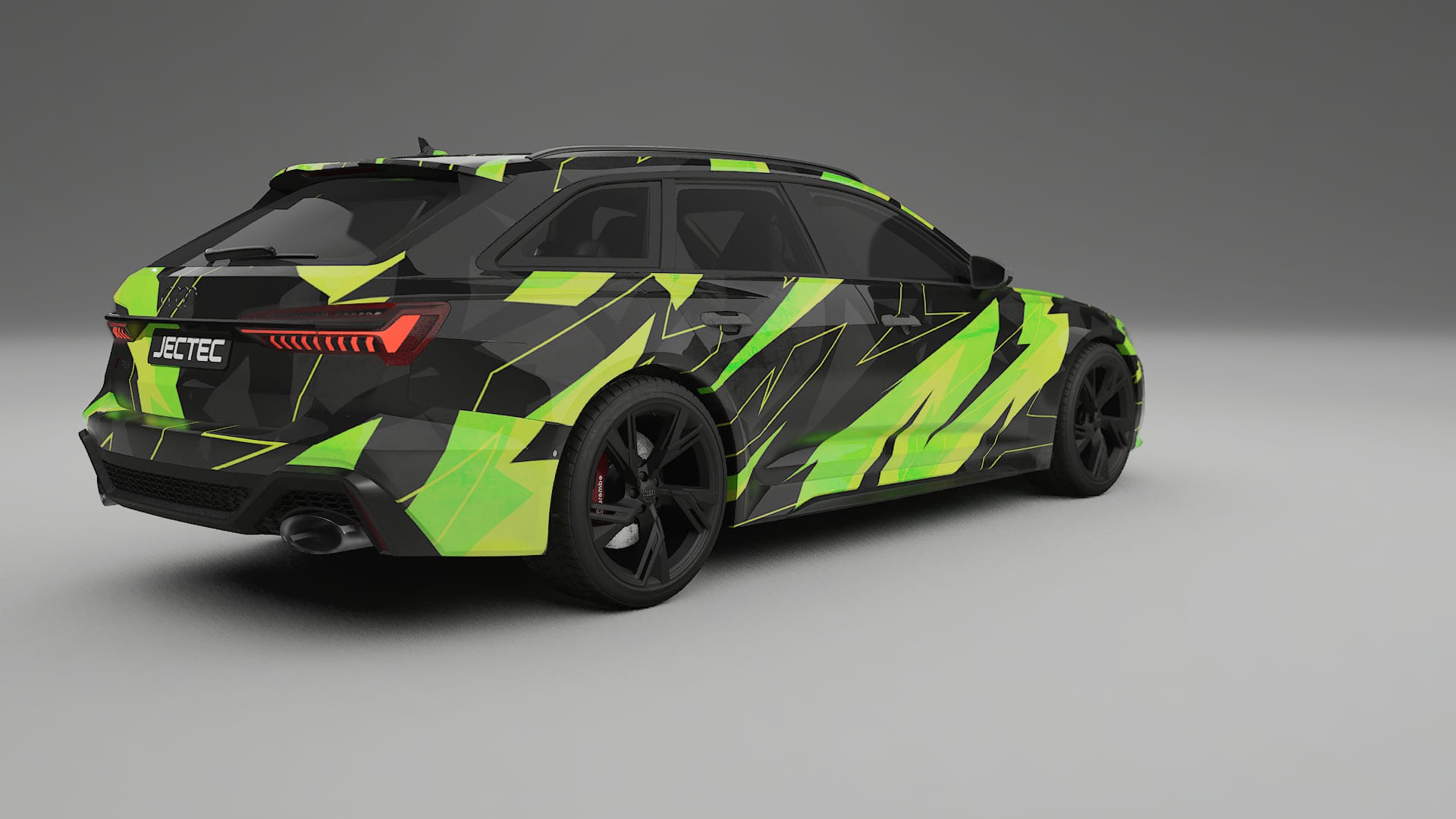 Audi RS6 Avant C8 facelift LCI NINJA TURTLES Designed Wrap PPF Kit – Printable Polyurethane Film
