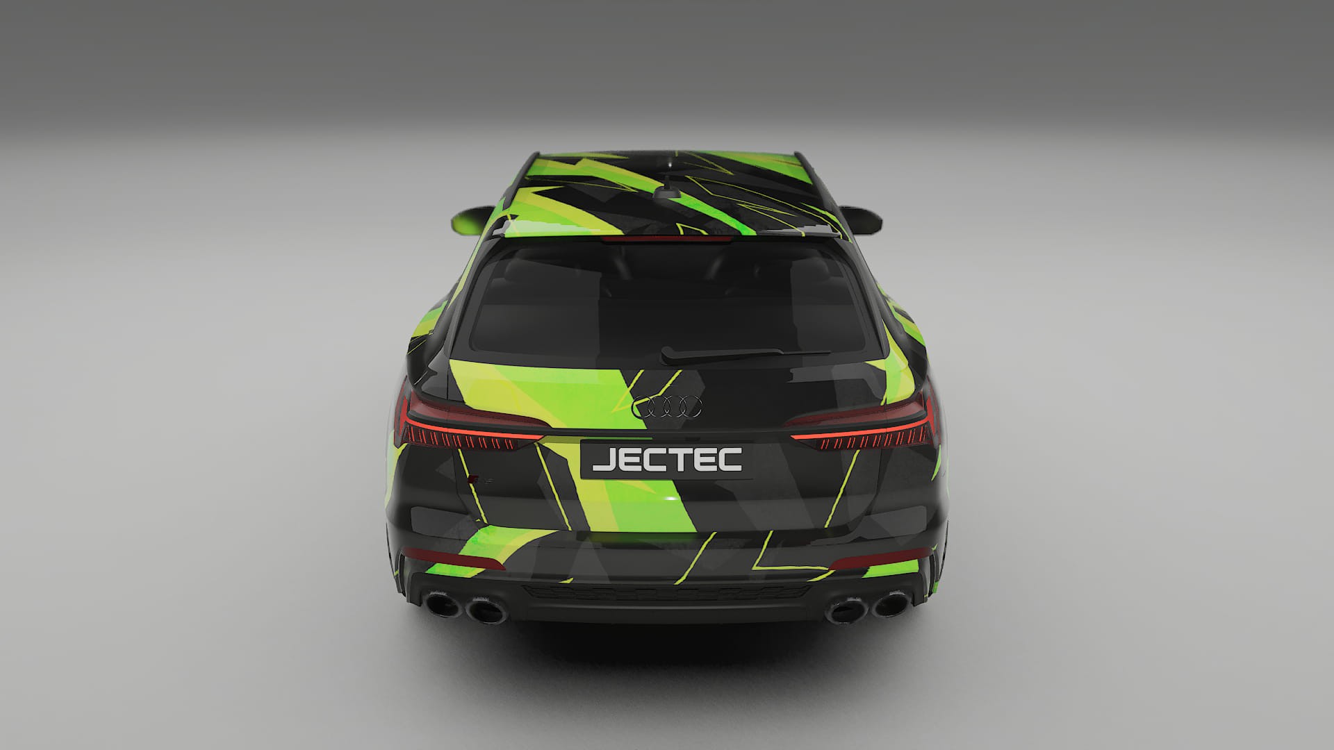Audi S6 Avant prefacelift pre-LCI C8 NINJA TURTLES Designed Wrap PPF Kit – Printable Polyurethane Film