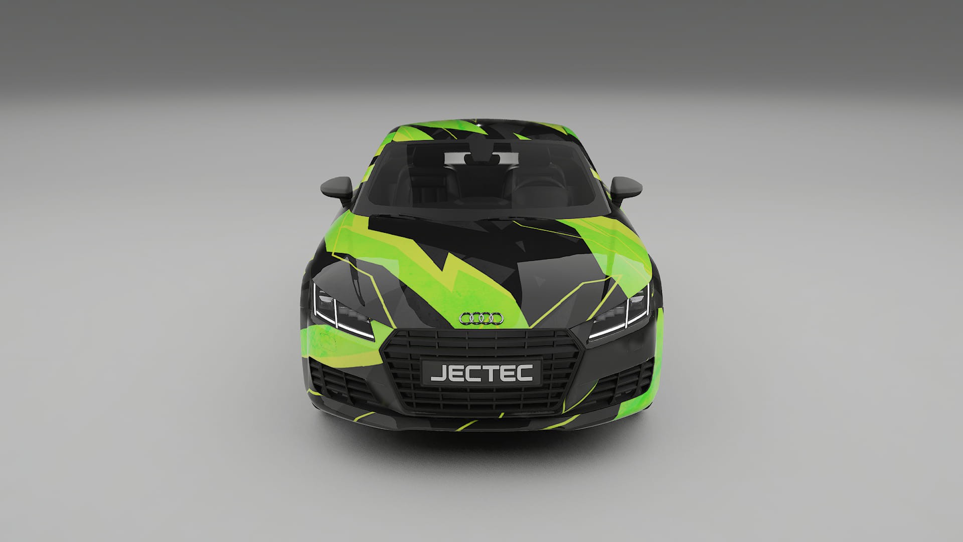 Audi TT Coupe 8S prefacelift pre-LCI NINJA TURTLES Designed Wrap PPF Kit – Printable Polyurethane Film