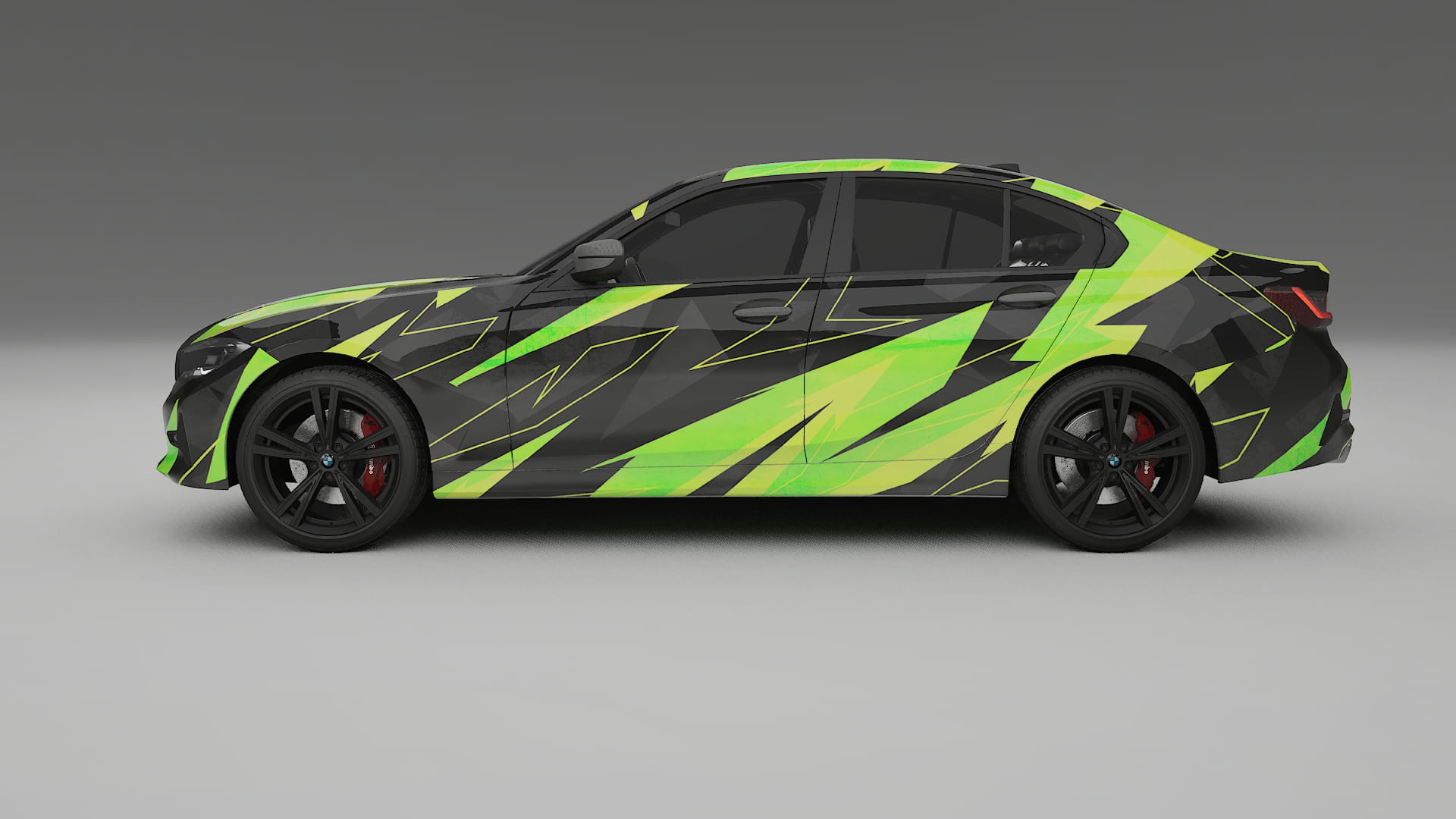 BMW 3 G20 prefacelift pre-LCI NINJA TURTLES Designed Wrap PPF Kit – Printable Polyurethane Film