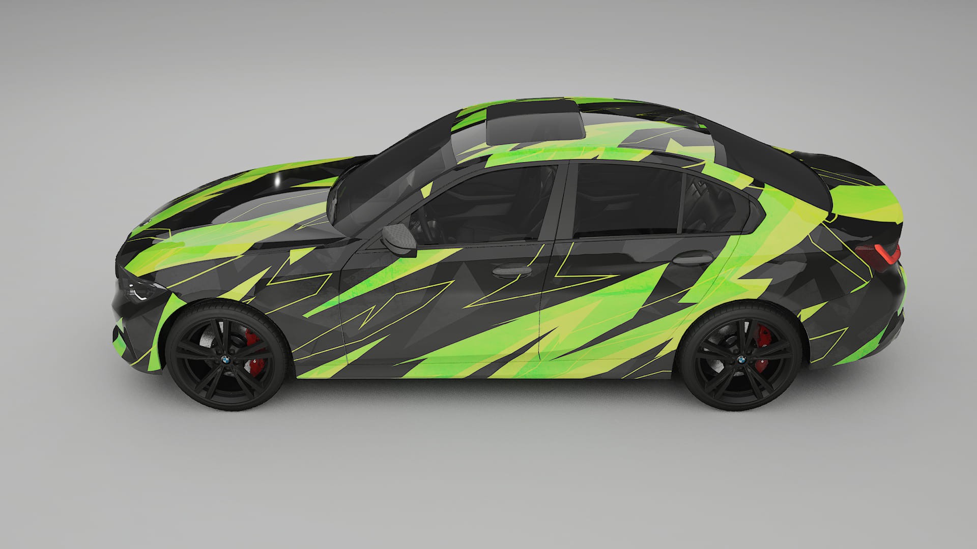 BMW 3 G20 prefacelift pre-LCI NINJA TURTLES Designed Wrap PPF Kit – Printable Polyurethane Film
