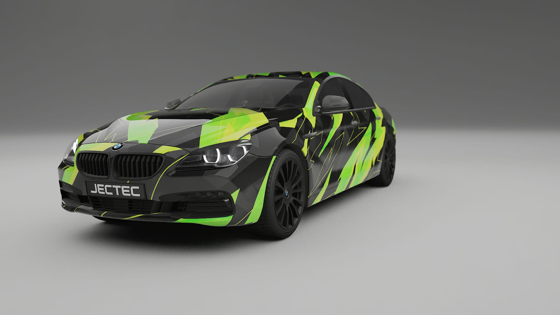 BMW 6 F06 NINJA TURTLES Designed Wrap PPF Kit – Printable Polyurethane Film
