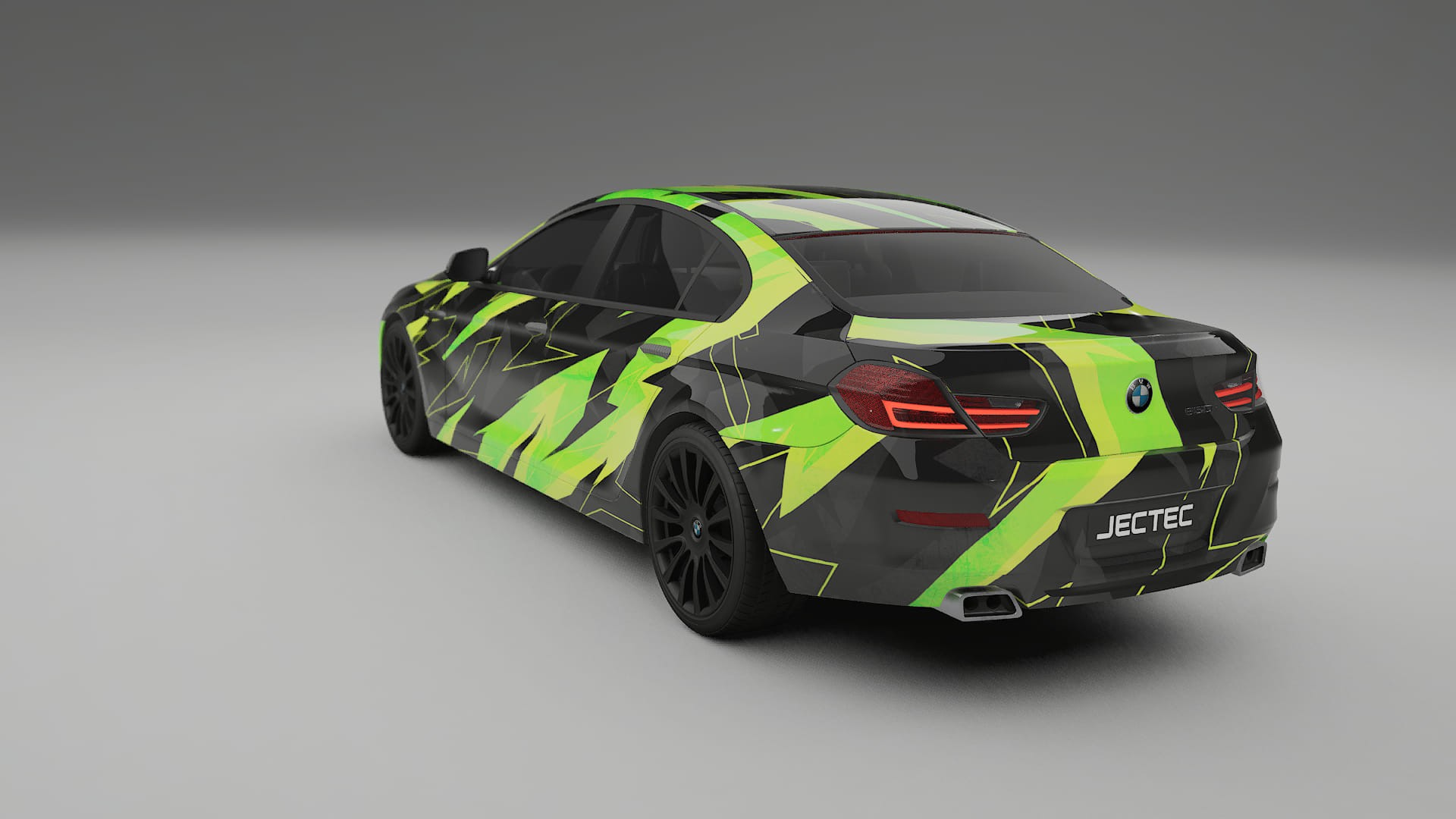 BMW 6 F06 NINJA TURTLES Designed Wrap PPF Kit – Printable Polyurethane Film