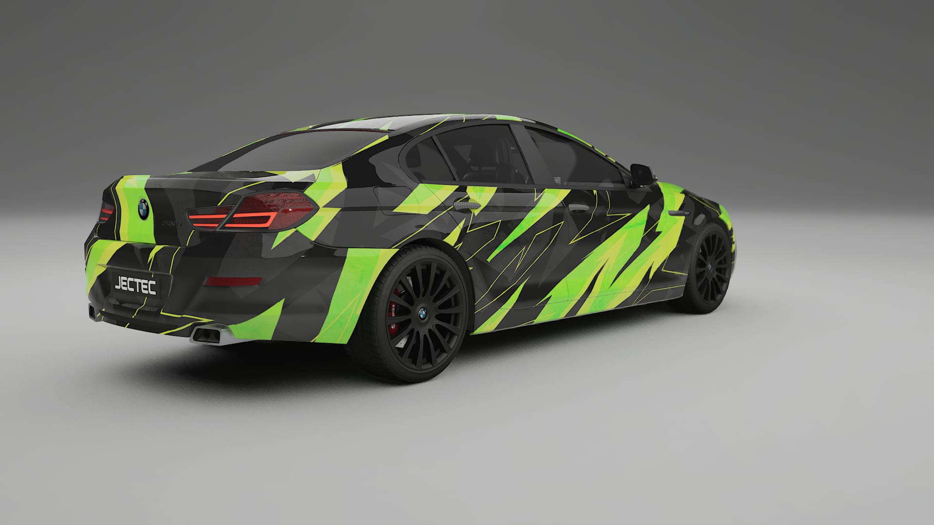BMW 6 F06 NINJA TURTLES Designed Wrap PPF Kit – Printable Polyurethane Film