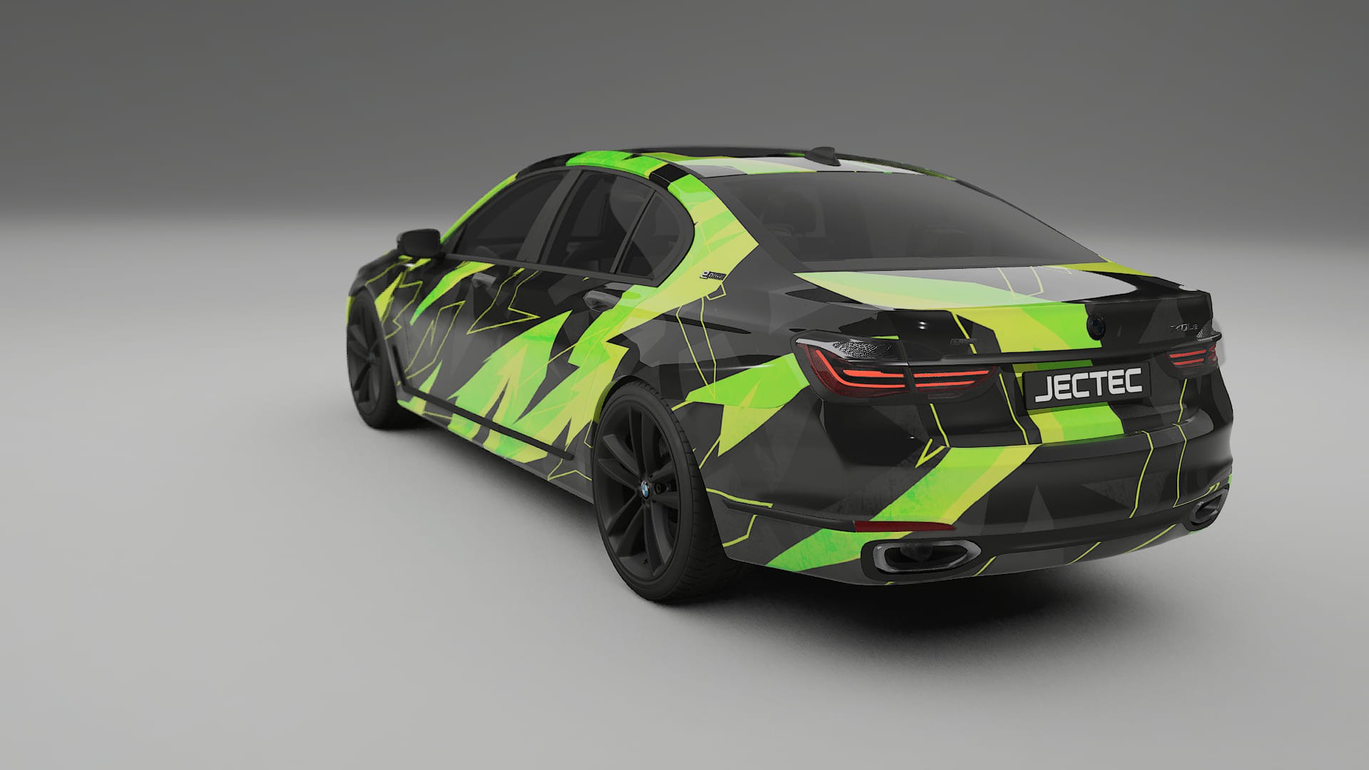 BMW 7 G11 G12 facelift LCI NINJA TURTLES Designed Wrap PPF Kit – Printable Polyurethane Film