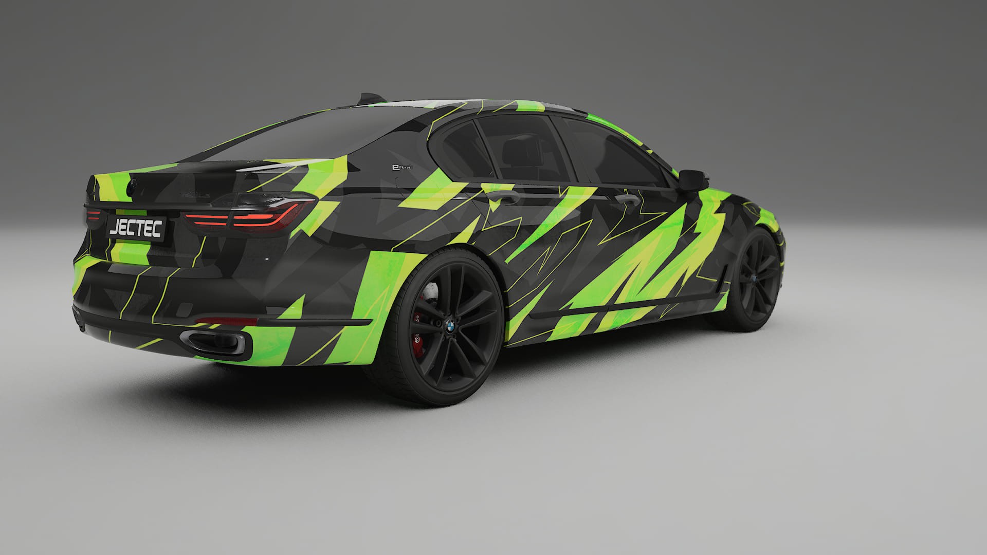 BMW 7 G11 G12 facelift LCI NINJA TURTLES Designed Wrap PPF Kit – Printable Polyurethane Film