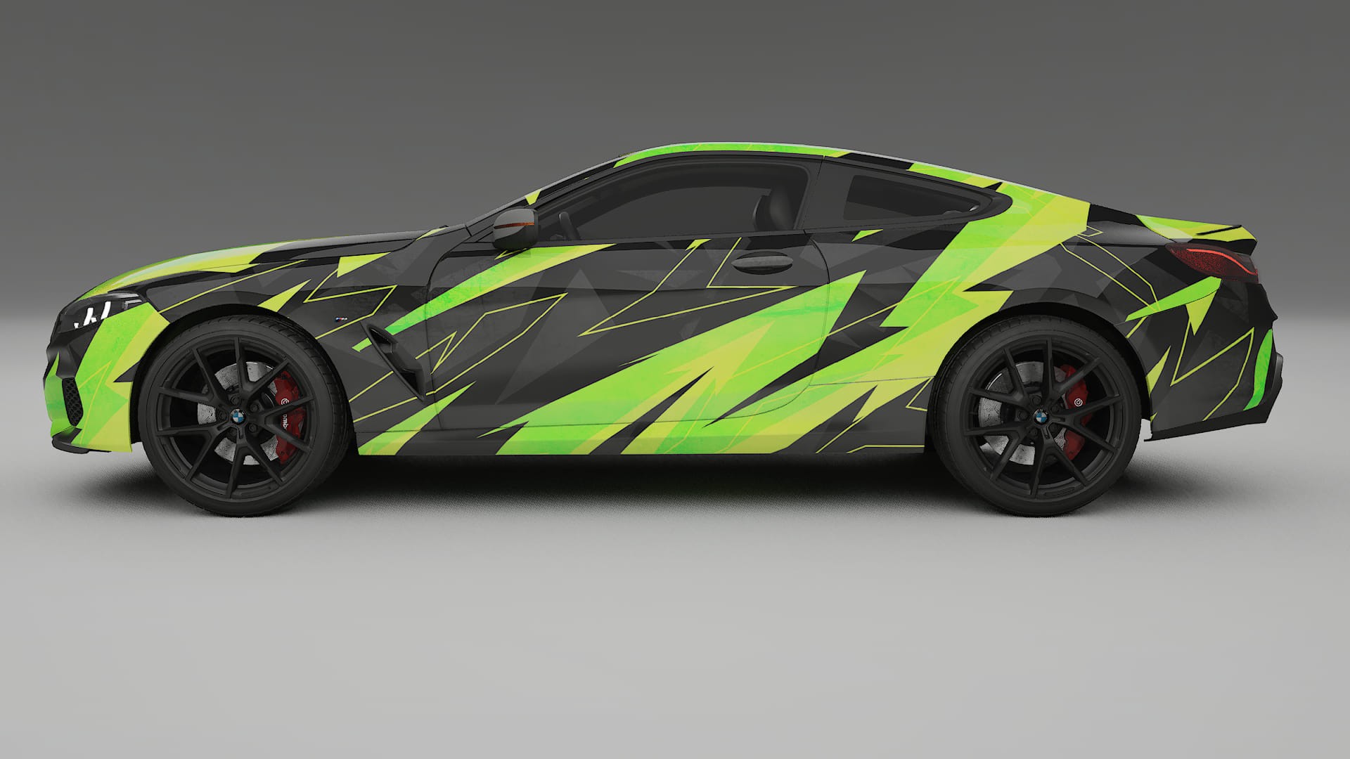 BMW 850 G15 NINJA TURTLES Designed Wrap PPF Kit – Printable Polyurethane Film