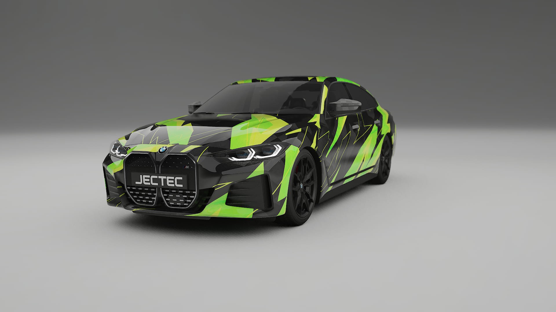 BMW I4 G26 M-Package NINJA TURTLES Designed Wrap PPF Kit – Printable Polyurethane Film