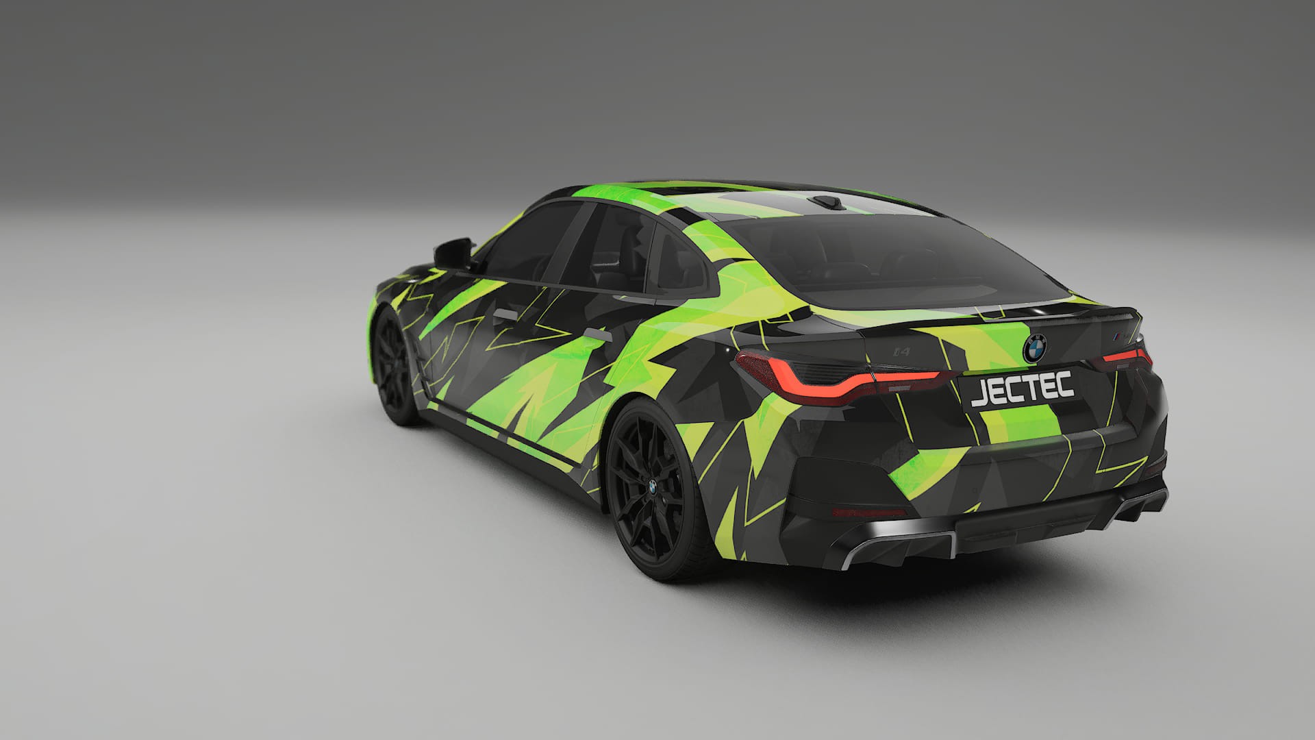 BMW I4 G26 M-Package NINJA TURTLES Designed Wrap PPF Kit – Printable Polyurethane Film