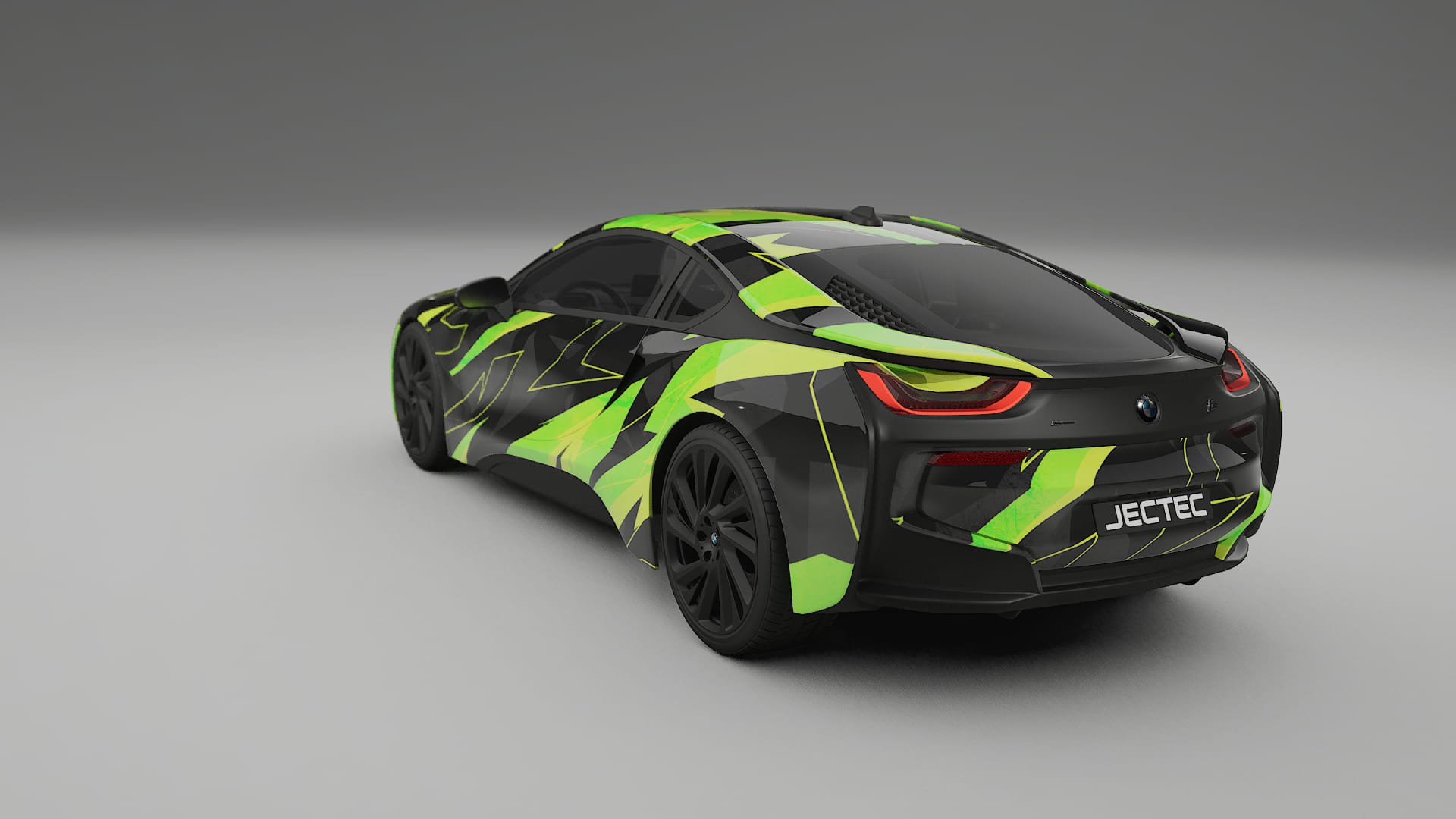 BMW I8 I12 NINJA TURTLES Designed Wrap PPF Kit – Printable Polyurethane Film