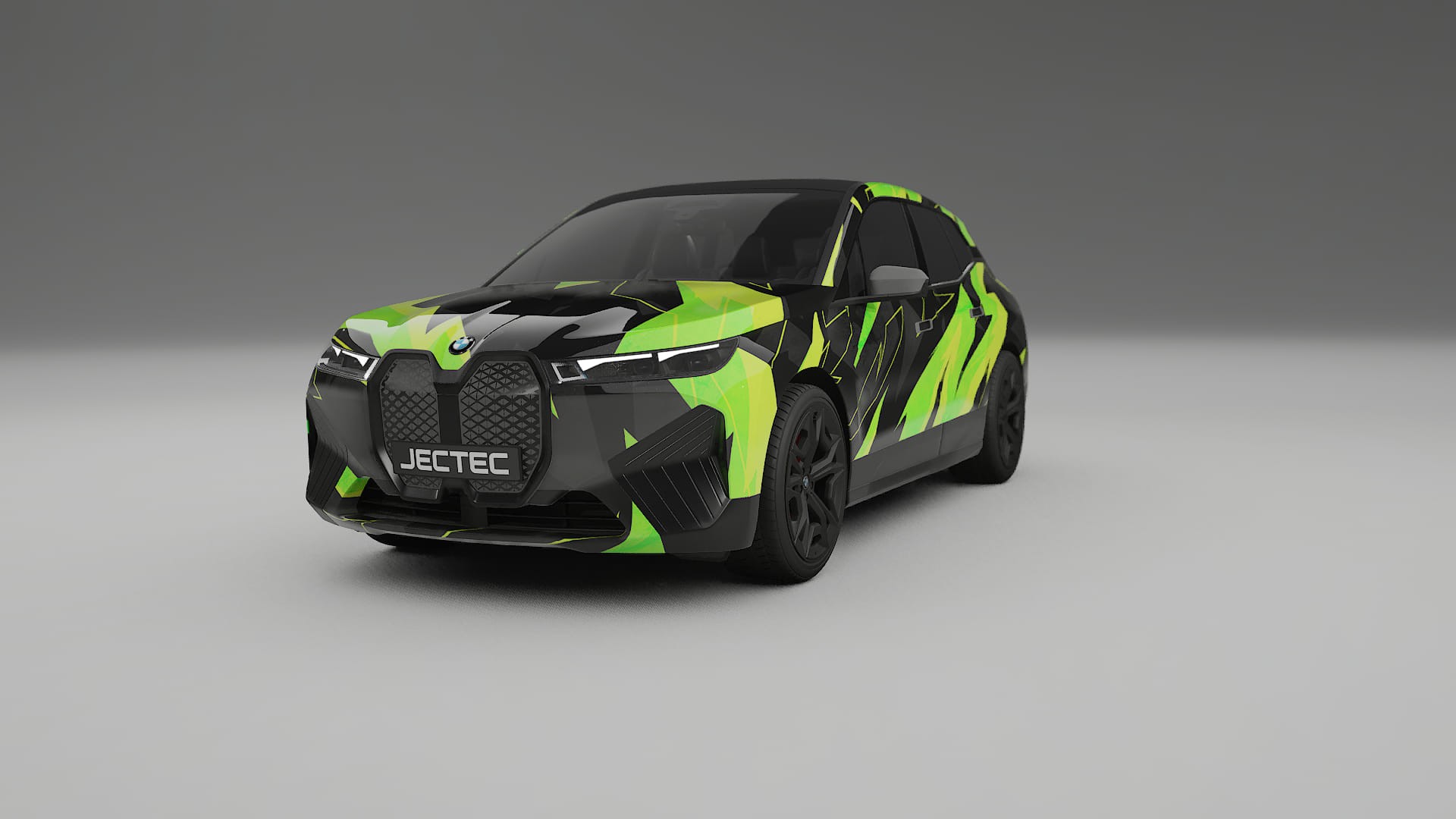BMW iX M60 NINJA TURTLES Designed Wrap PPF Kit – Printable Polyurethane Film