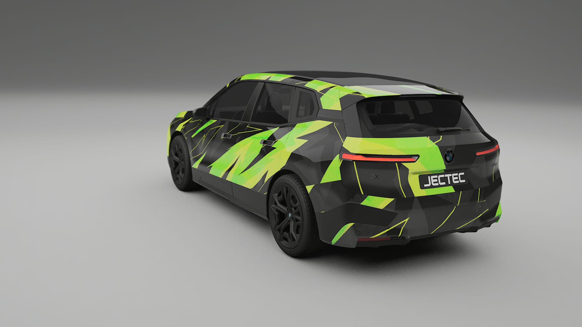 BMW iX M60 NINJA TURTLES Designed Wrap PPF Kit – Printable Polyurethane Film