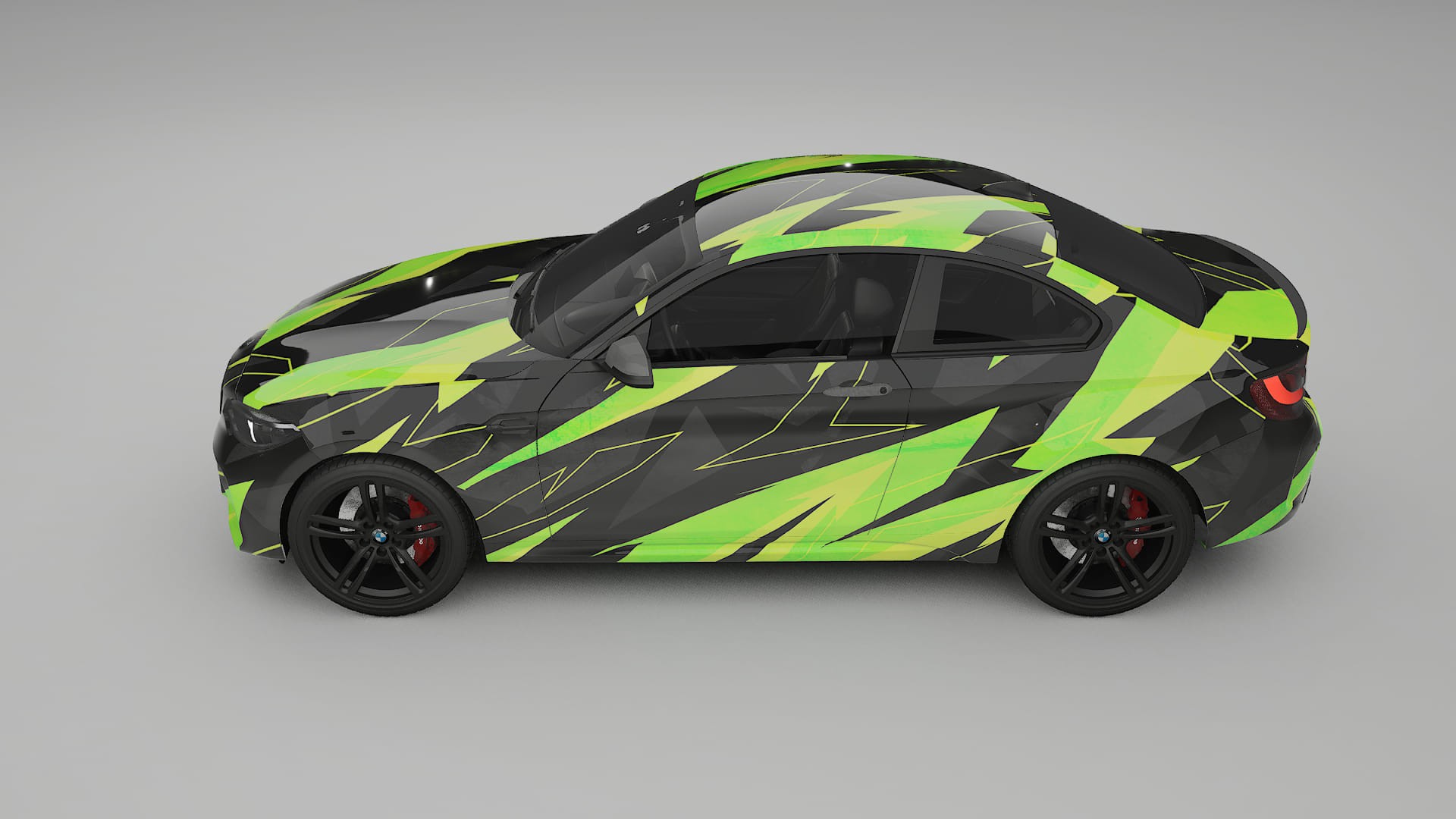 BMW M2 F87 facelift LCI NINJA TURTLES Designed Wrap PPF Kit – Printable Polyurethane Film