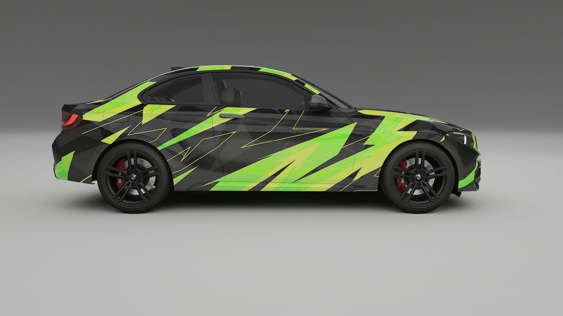 BMW M2 F87 facelift LCI NINJA TURTLES Designed Wrap PPF Kit – Printable Polyurethane Film