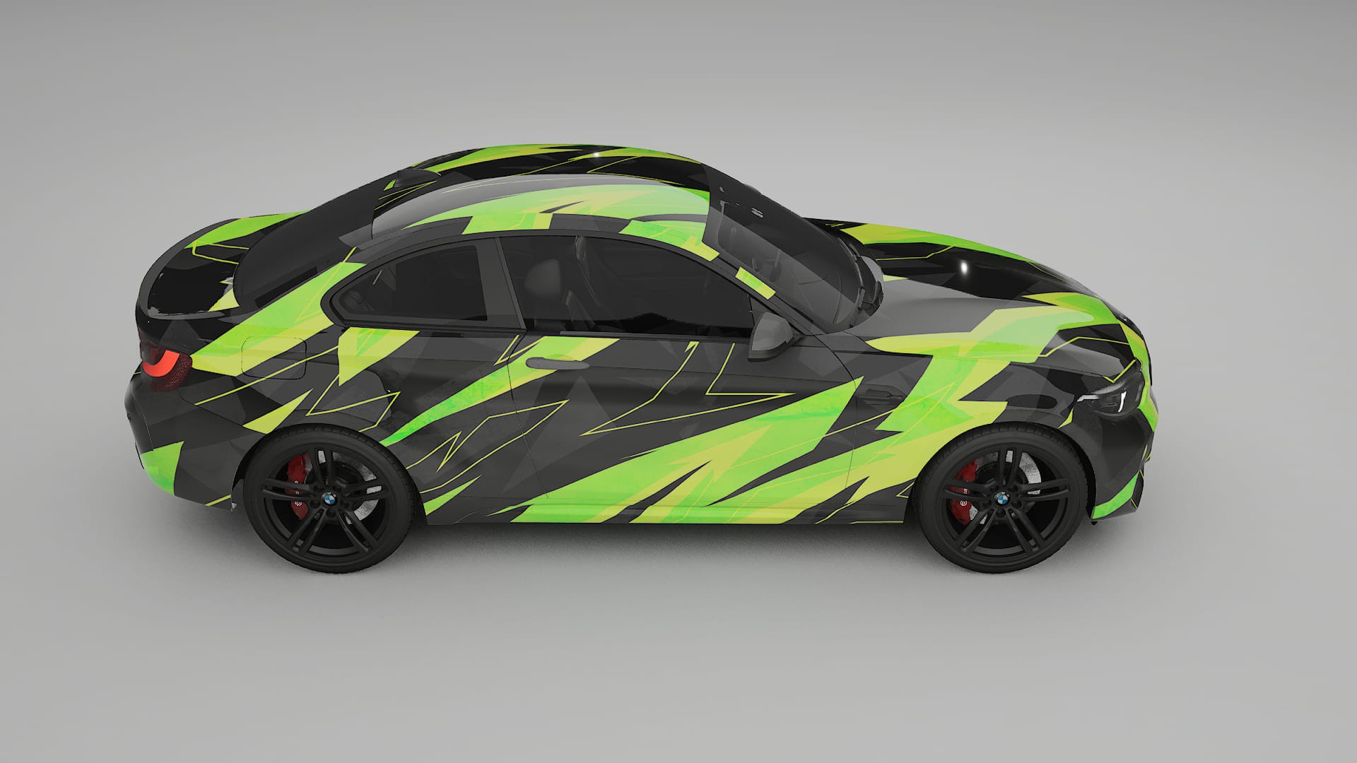 BMW M2 F87 facelift LCI NINJA TURTLES Designed Wrap PPF Kit – Printable Polyurethane Film