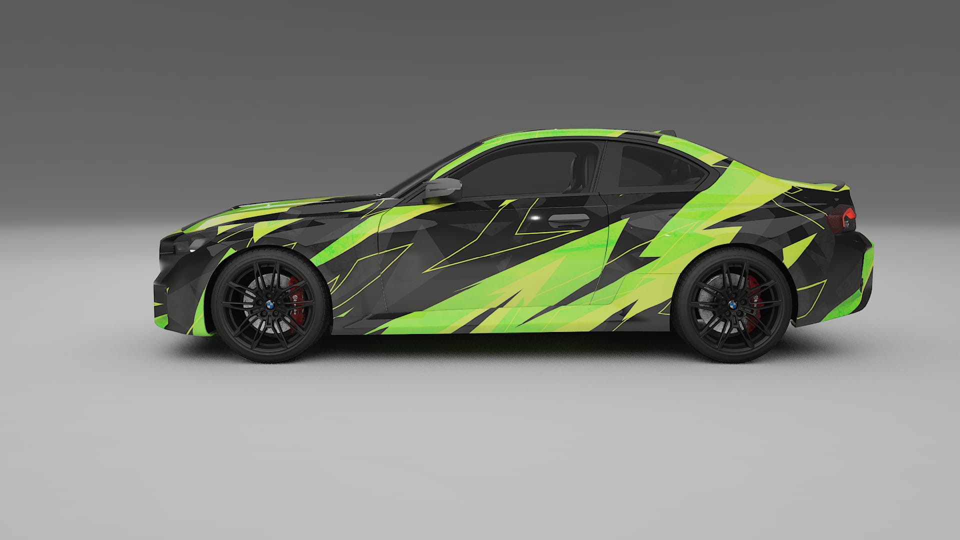 BMW M2 G87 NINJA TURTLES Designed Wrap PPF Kit – Printable Polyurethane Film
