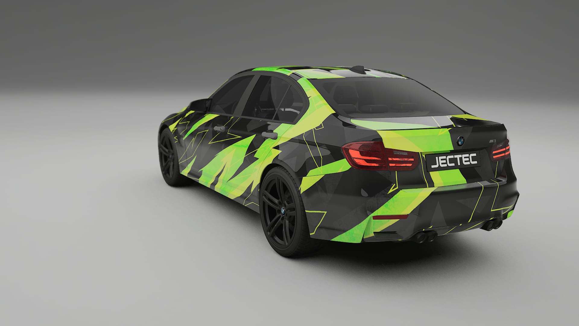 BMW M3 F80 NINJA TURTLES Designed Wrap PPF Kit – Printable Polyurethane Film