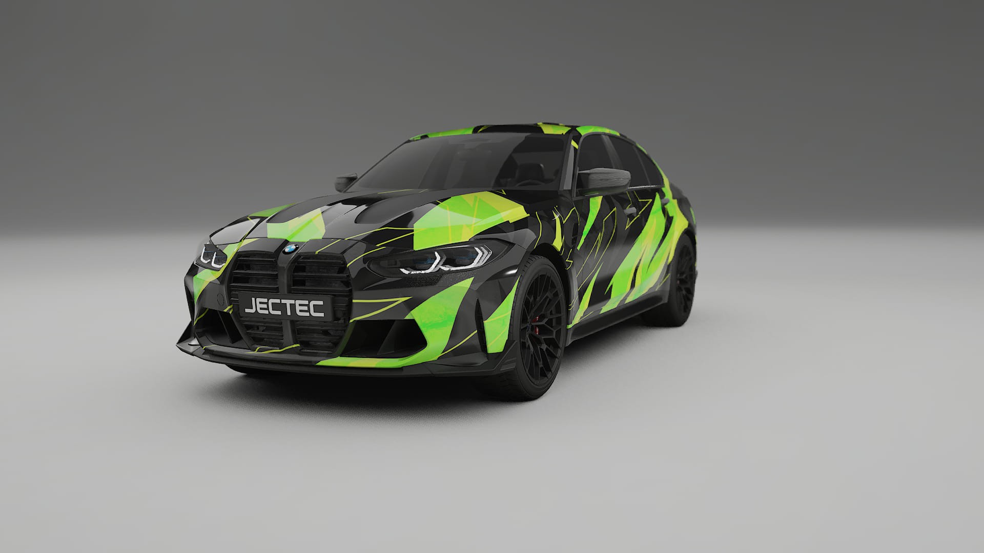 BMW M3 G80 Competition CS NINJA TURTLES Designed Wrap PPF Kit – Printable Polyurethane Film
