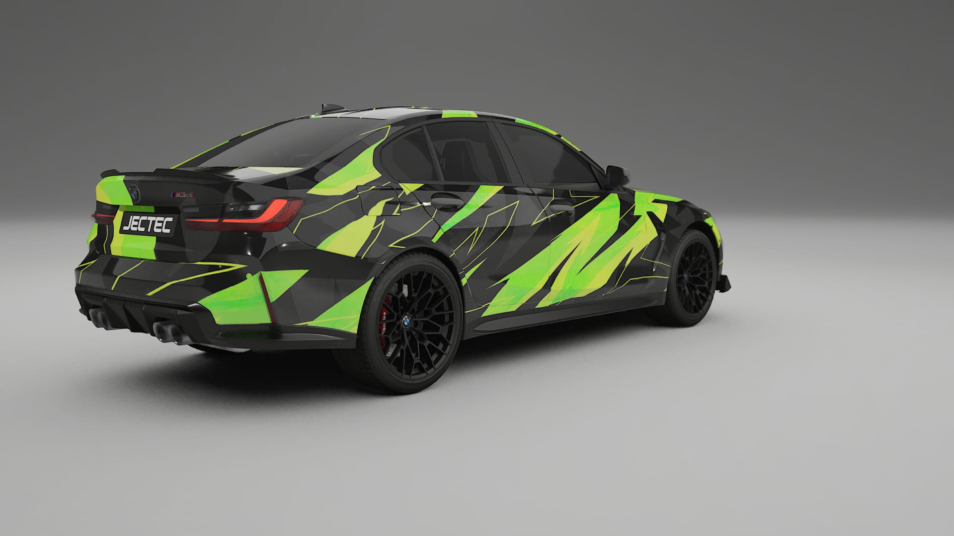 BMW M3 G80 Competition CS NINJA TURTLES Designed Wrap PPF Kit – Printable Polyurethane Film