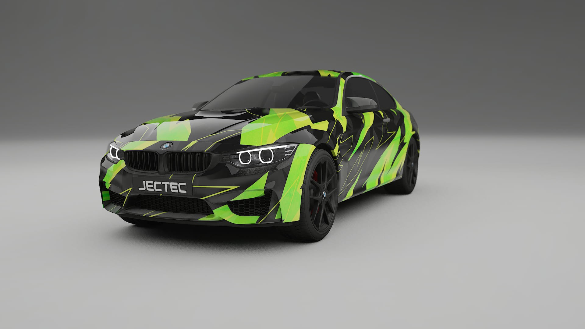 BMW M4 F82 NINJA TURTLES Designed Wrap PPF Kit – Printable Polyurethane Film